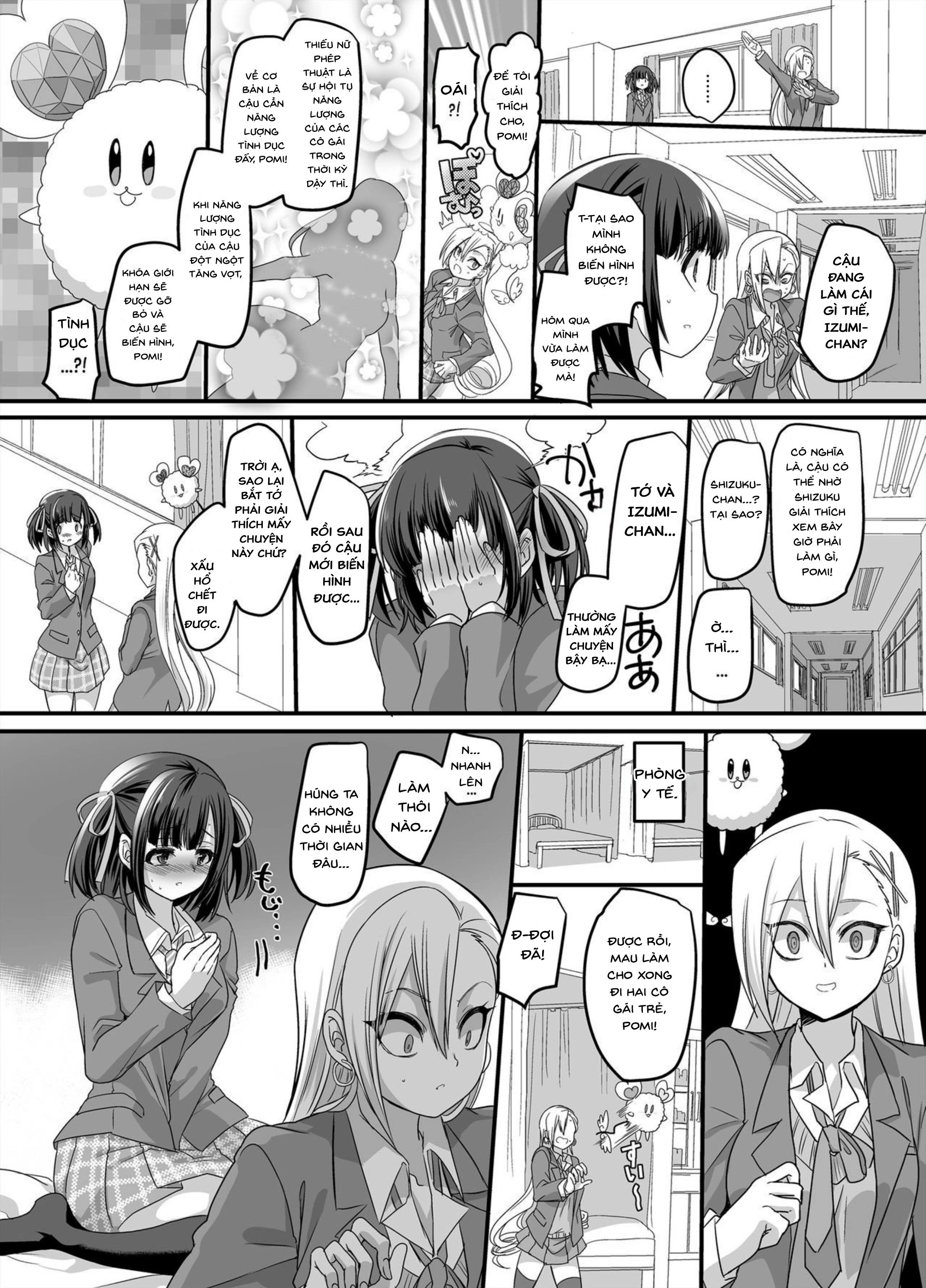 HentaiVN.net - Ảnh 23 - Thiếu Nữ Phép Thuật★ Hoán Đổi！ - Oneshot