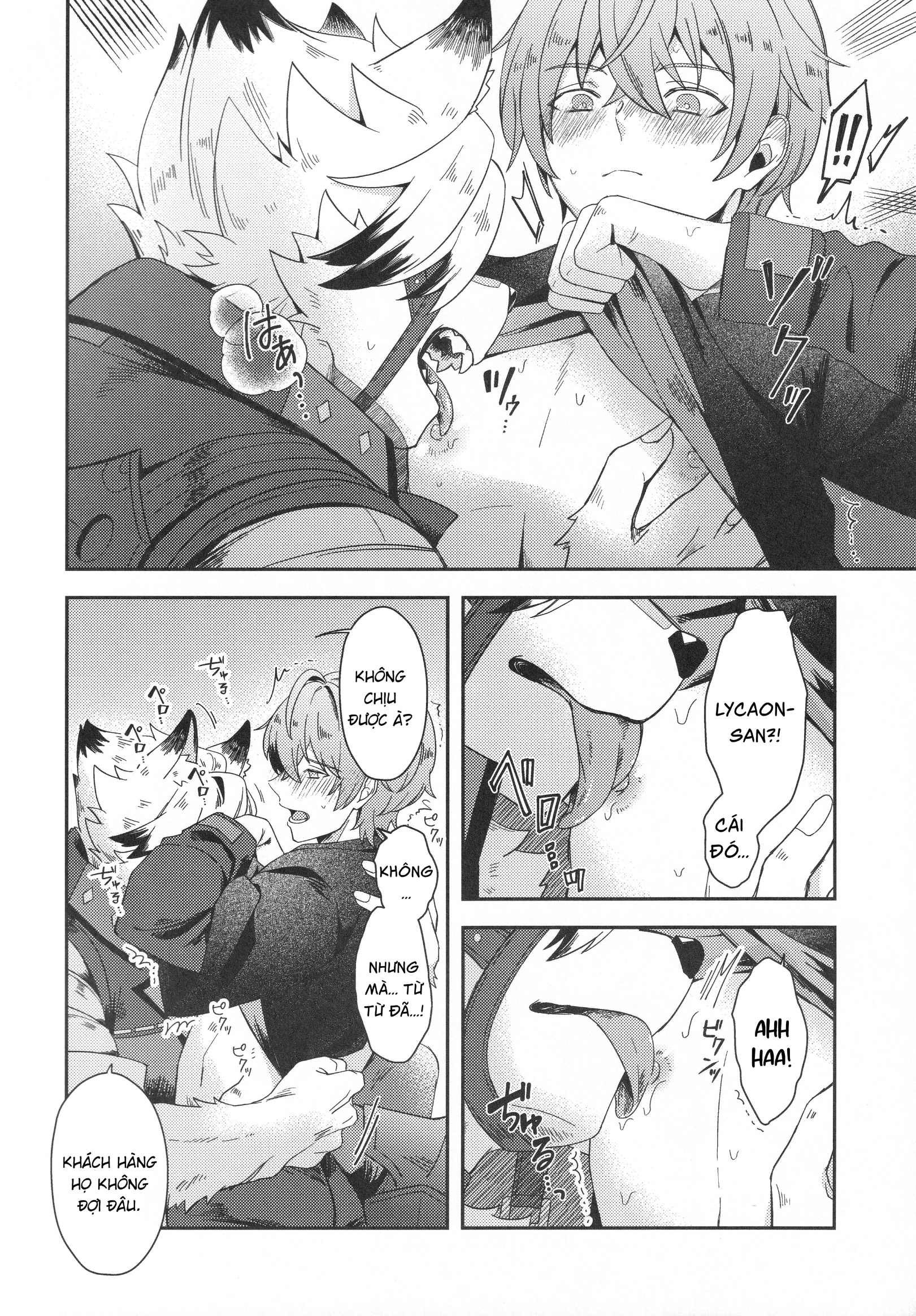 HentaiVN.net - Ảnh 23 - Oshiete Kudasai Lycaon-san - oneshot tạch