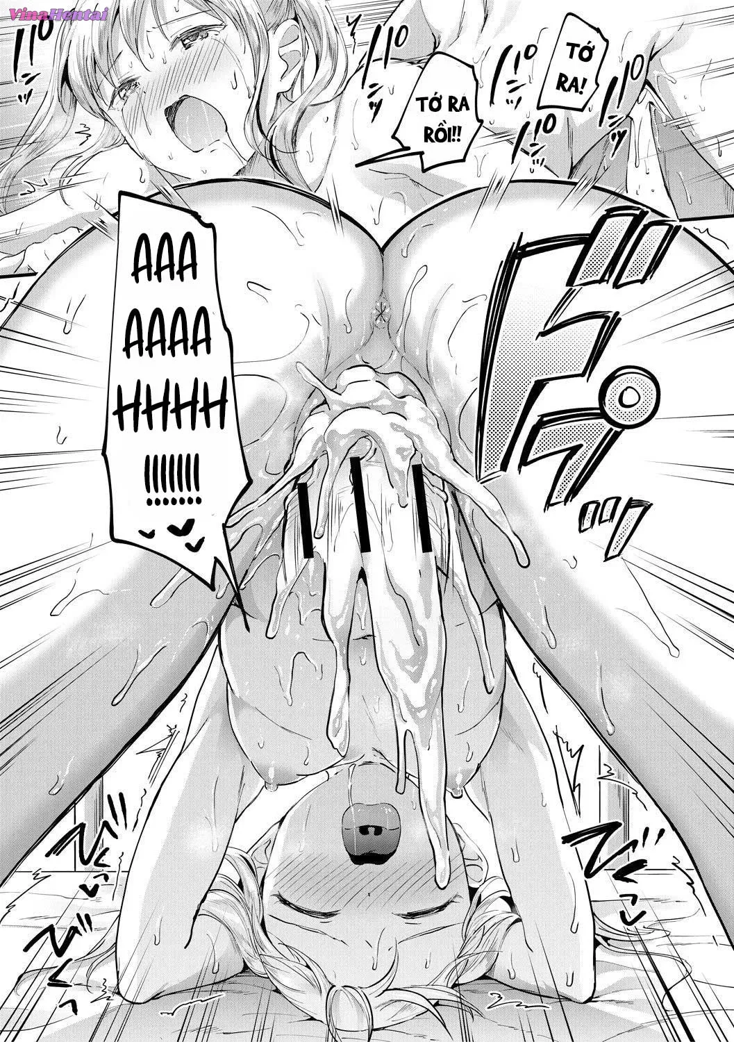 HentaiVN.net - Ảnh 24 - Nào chị em ta cùng hấp diêm! [Let’s Gyaku Rape, Let's Reverse Rape, Let’s逆レイプ] - Chap 3: Cả cô cả trò, vắt khô thằng nhỏ.