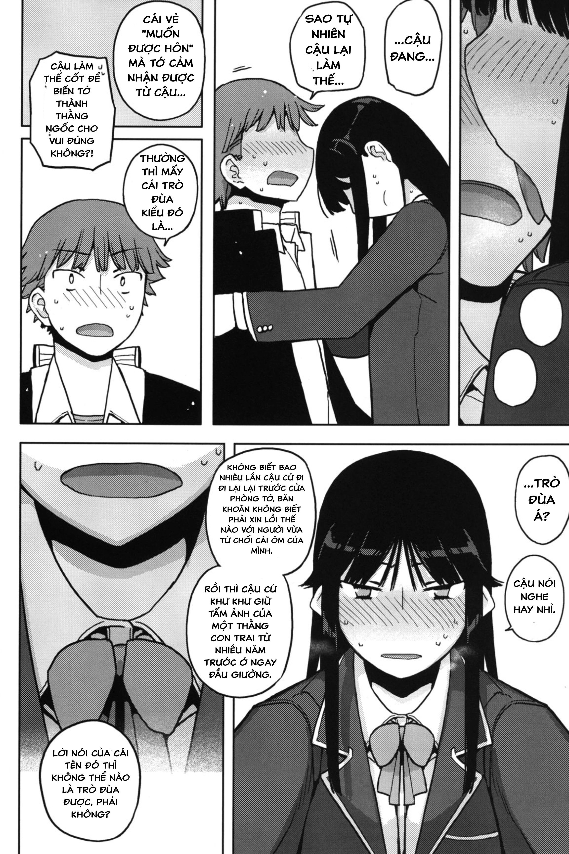 HentaiVN.net - Ảnh 24 - Nếu Anh Ấy Biến Thành Cô Ấy  - oneshot