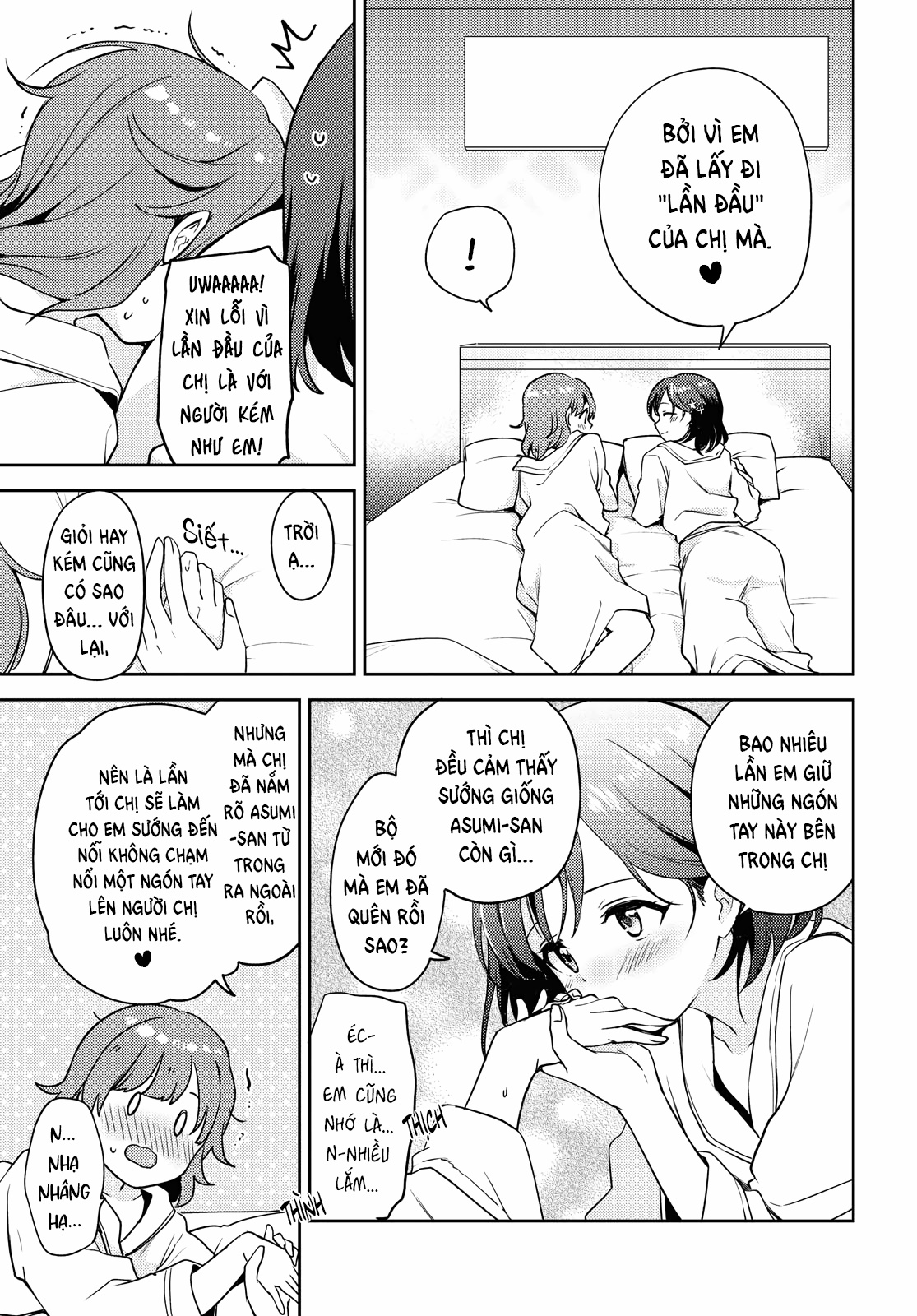 HentaiVN.net - Ảnh 23 - Asumi-chan có hứng thú với Nhà thổ Bách hợp! - Đêm 4