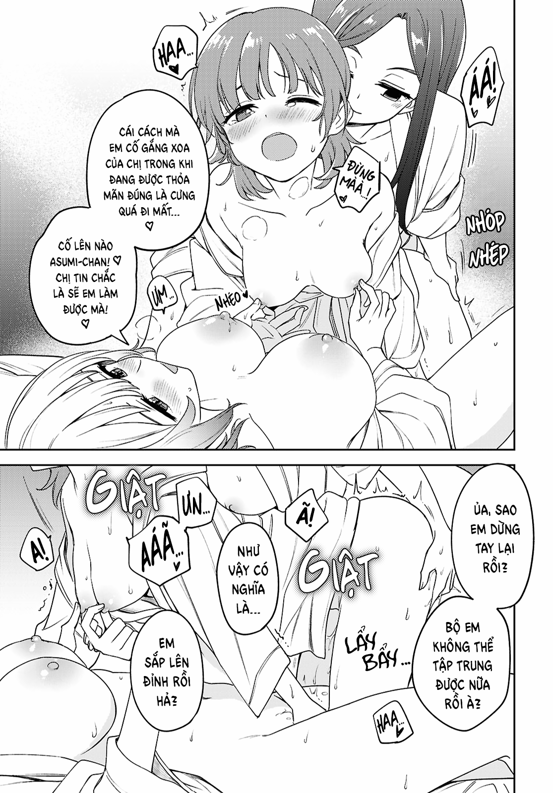 HentaiVN.net - Ảnh 23 - Asumi-chan có hứng thú với Nhà thổ Bách hợp! - Đêm25