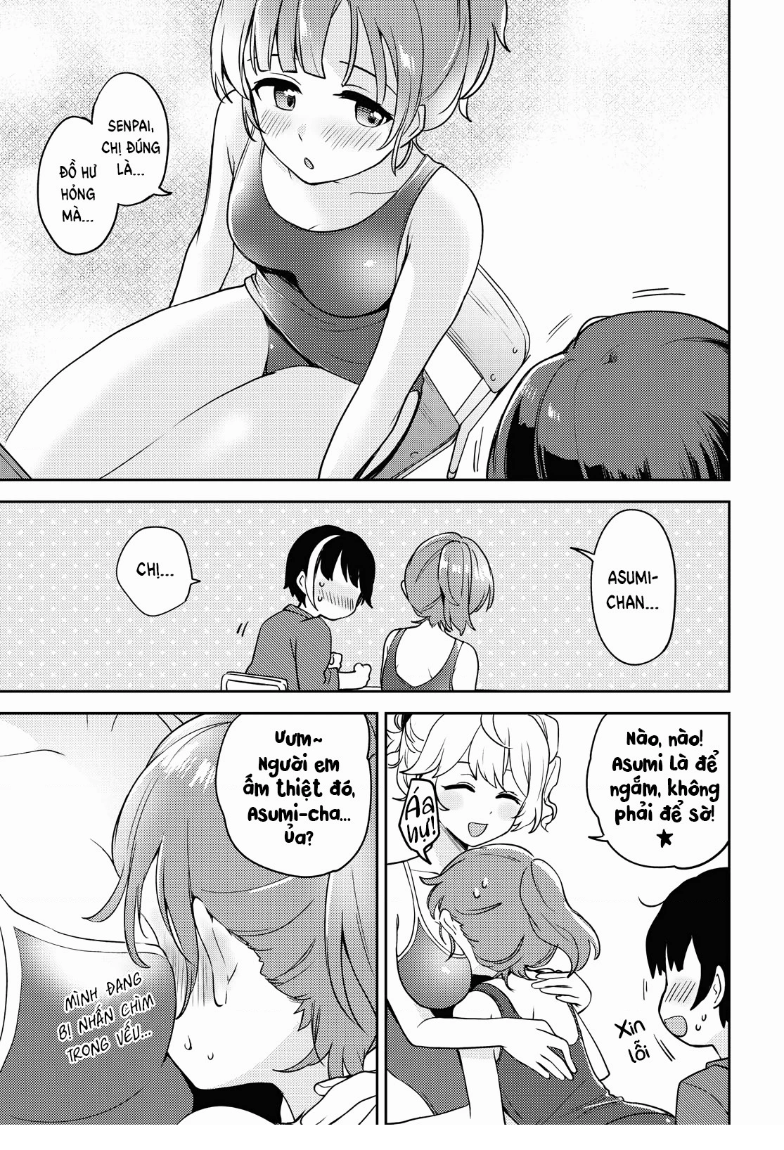 HentaiVN.net - Ảnh 23 - Asumi-chan có hứng thú với Nhà thổ Bách hợp! - Đêm 6