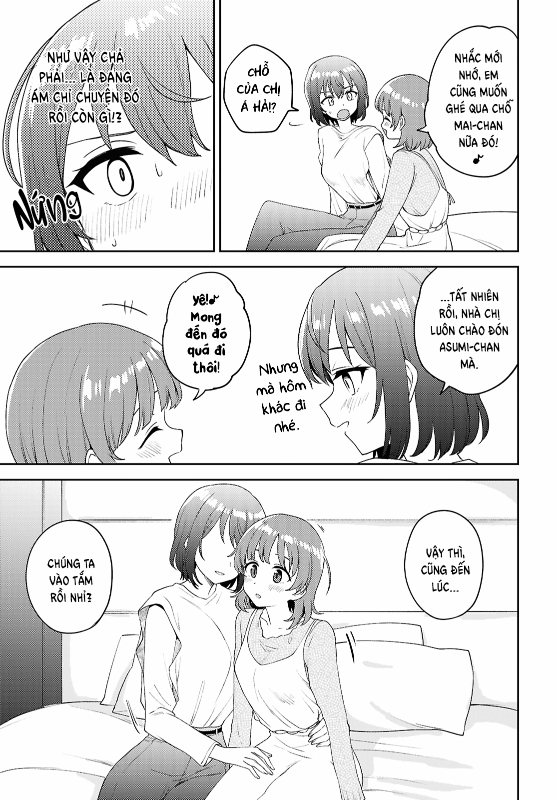 HentaiVN.net - Ảnh 23 - Asumi-chan có hứng thú với Nhà thổ Bách hợp! - Đêm 29