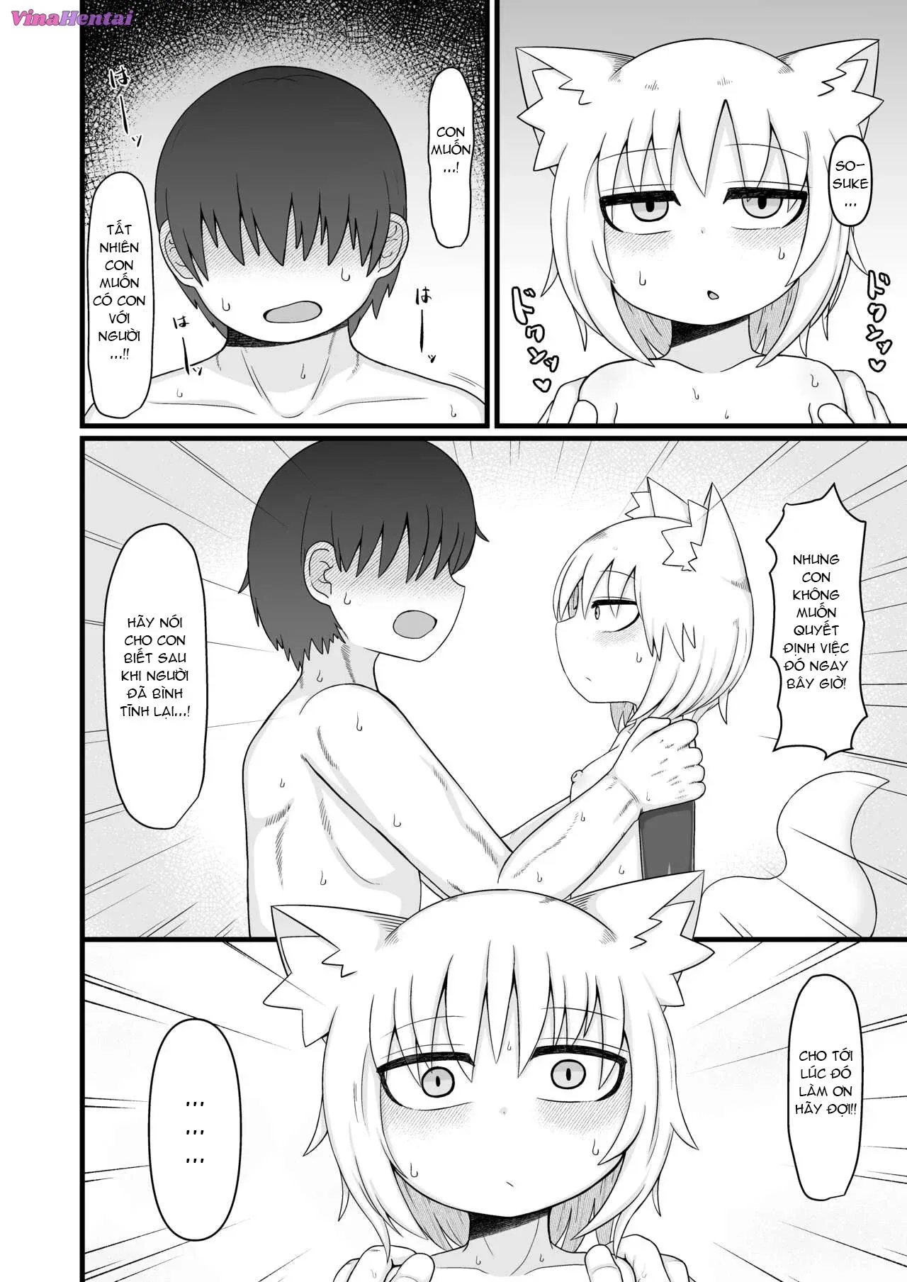HentaiVN.net - Ảnh 22 - Người Mẹ Loli Không Thể Cưỡng Lại Được Tôi 9 - EP2