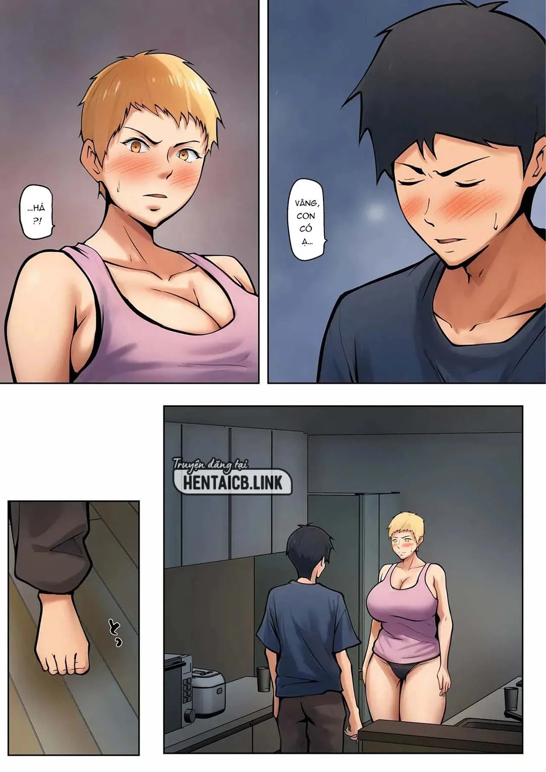 HentaiVN.net - Ảnh 23 - Mẹ kế và con chồng sống chung - Ch.1