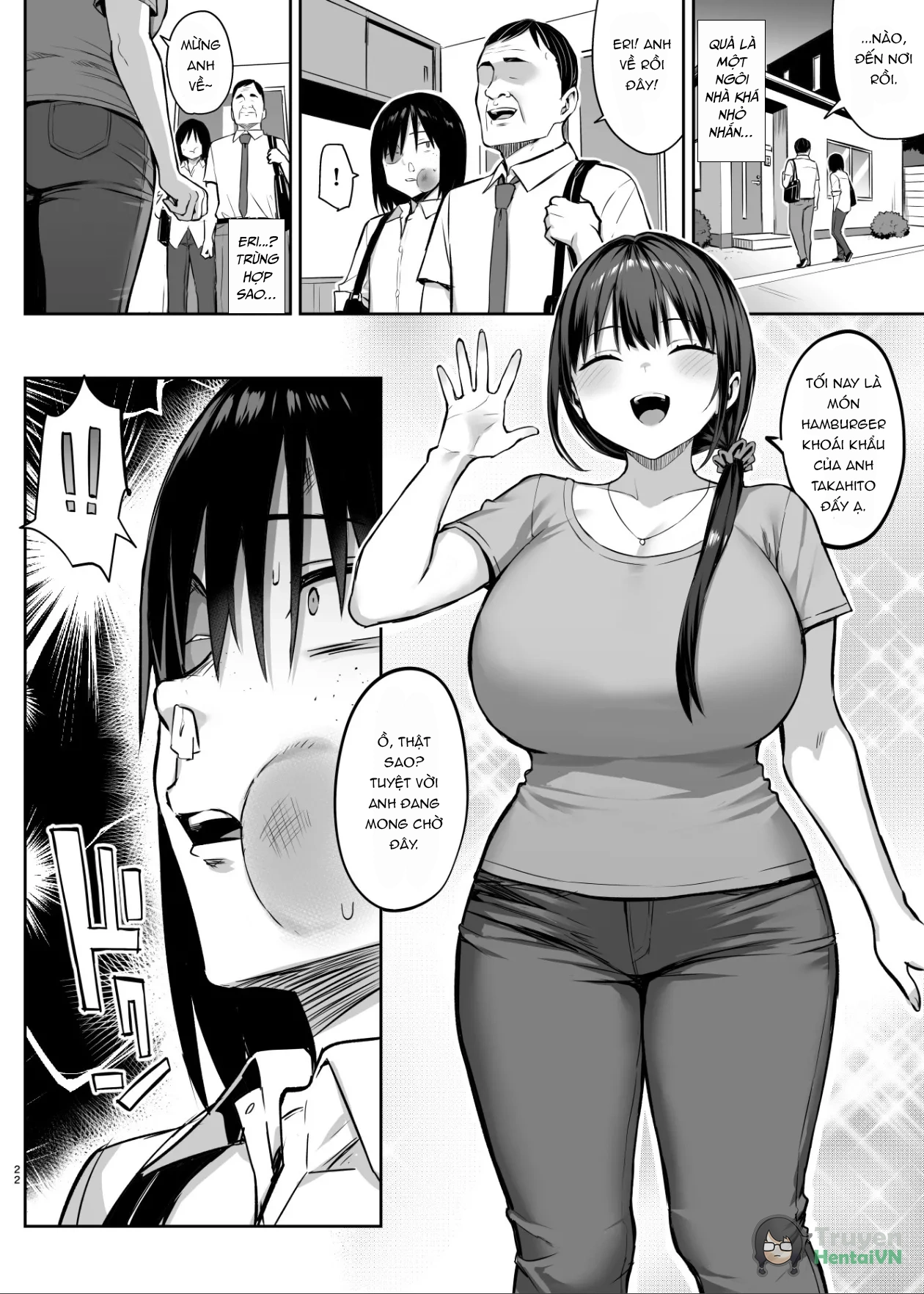 HentaiVN.net - Ảnh 24 - Zutto Suki datta Kyonyuu Osananajimi ga Furyou-tachi ni Moteasobareta Nanukakan Sonogo - Oneshot