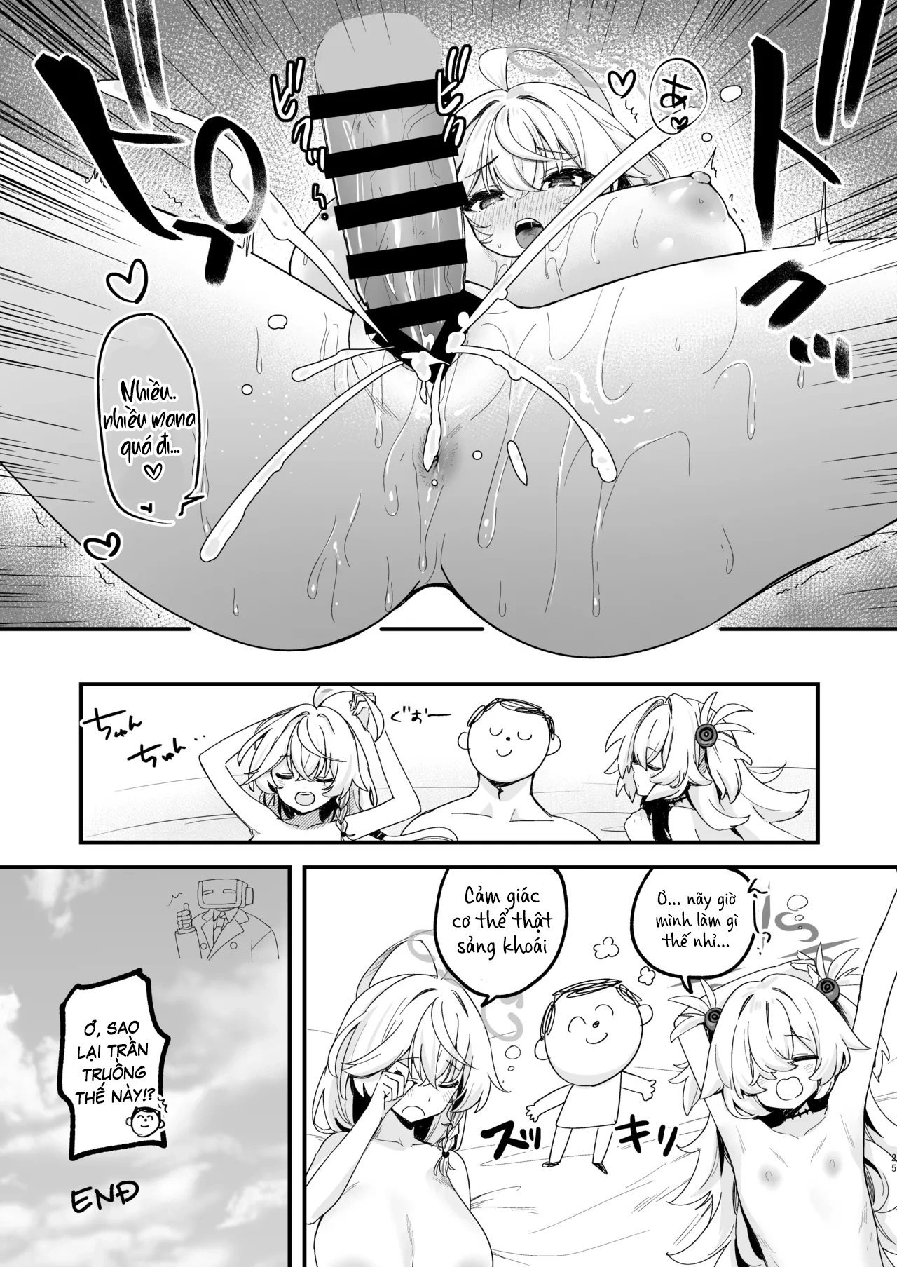 HentaiVN.net - Ảnh 24 - Lucky Occult ~Sensei và thứ bột ma thuật~ - One shot khô dái
