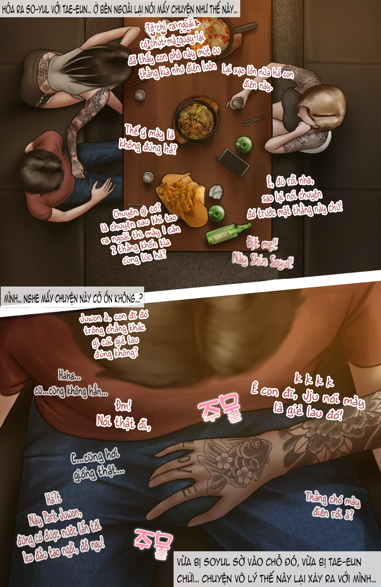 HentaiVN.net - Ảnh 24 - Gái Du Côn X Wibu Đụt Cận Trĩ - Chap 3