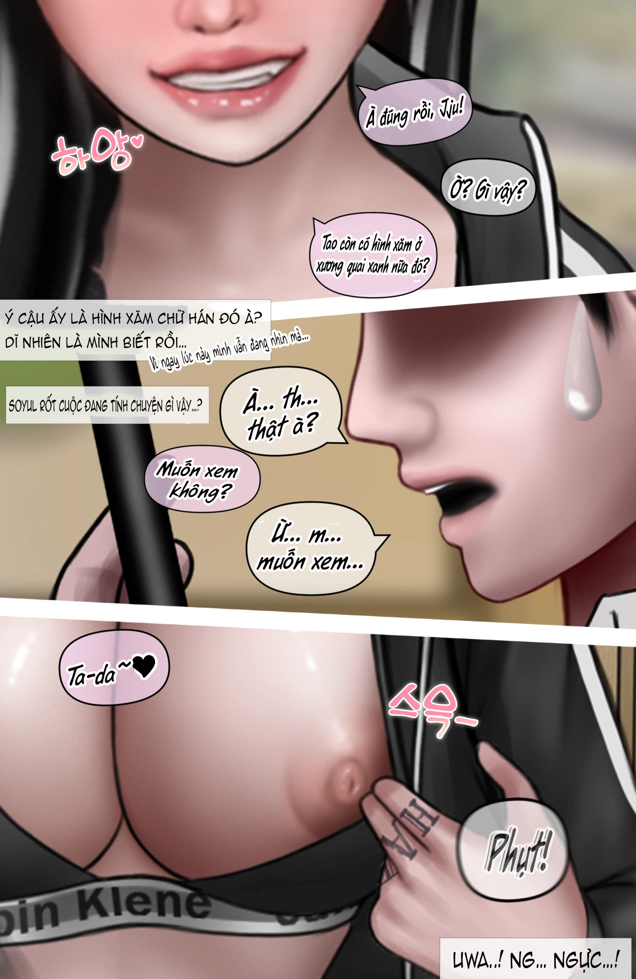 HentaiVN.net - Ảnh 27 - Gái Du Côn X Wibu Đụt Cận Trĩ - Chap 6.1