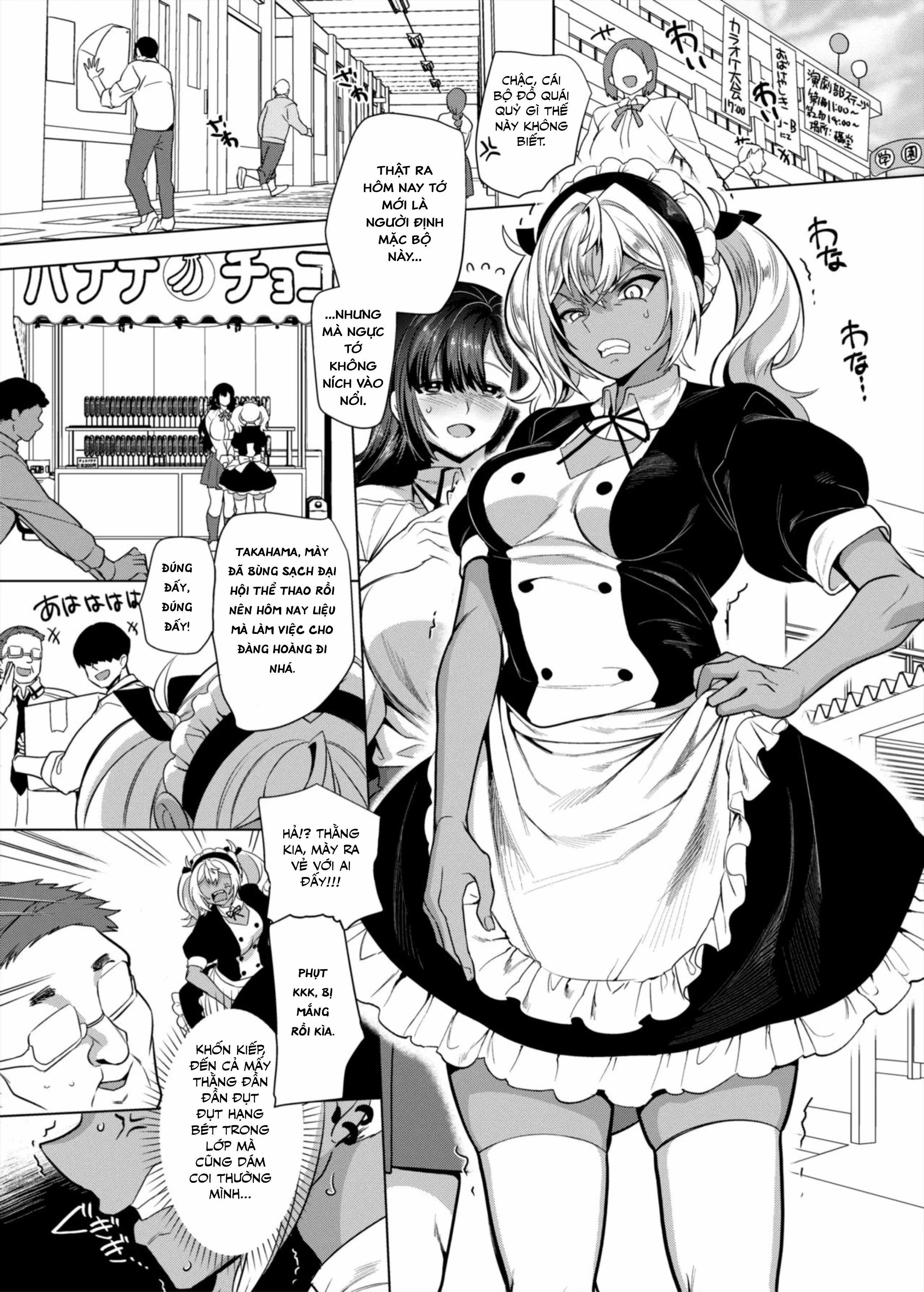HentaiVN.net - Ảnh 24 - Takahama-Kun ♀(hóa nữ) Hoàn Toàn Nghe Lời Cô Bạn Gái Máu M - Oneshot(dài)