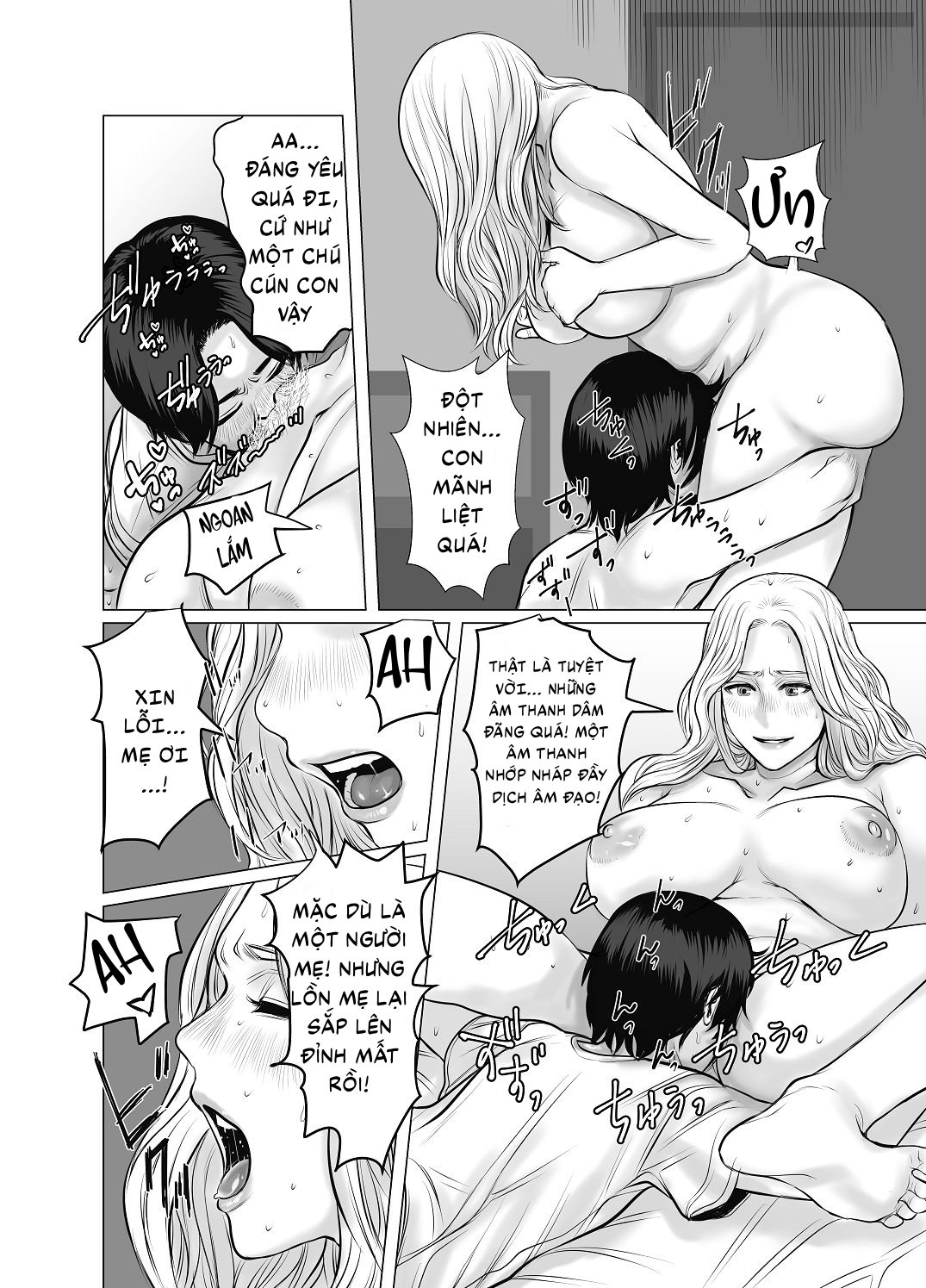 HentaiVN.net - Ảnh 24 - Thắng gacha được người mẹ ngọt nước - Oneshot