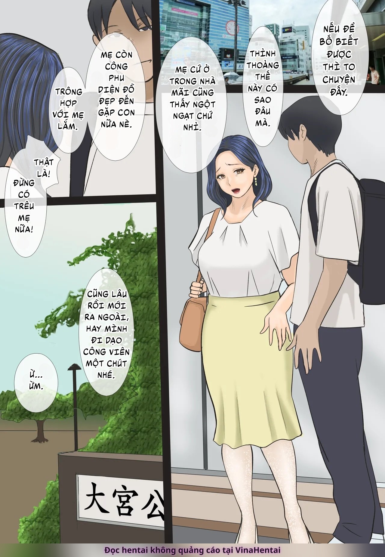 HentaiVN.net - Ảnh 24 - Soshite Watashi wa Musuko no Seishori Haha ni Narimashita - Oneshot