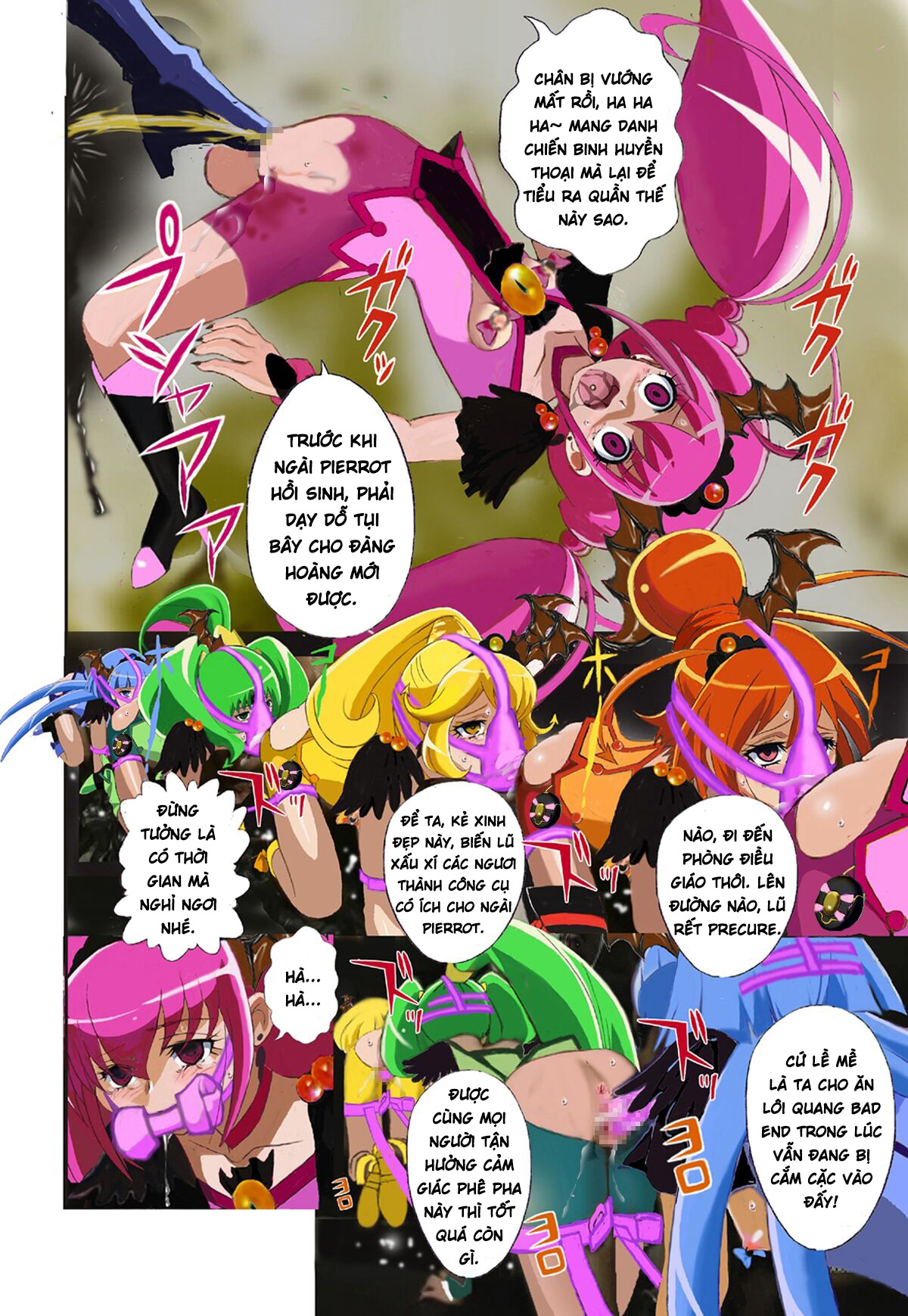 HentaiVN.net - Ảnh 23 - [Ero Tantei Jimusho] Evil Smile PreC*re! Bad End Full Color - Chap 2