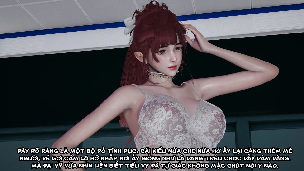 HentaiVN.net - Ảnh 34 - Cô bạn gái Tiểu Vy bị ngốc của tôi. - Chapter 10.5: Yoga cùng học trưởng!
