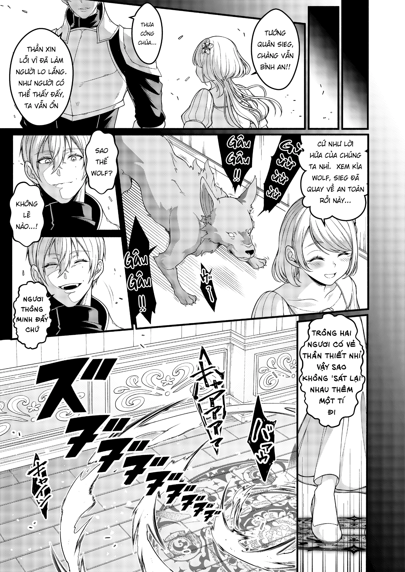HentaiVN.net - Ảnh 22 - Thánh Kiếm Của Vương Quốc Sa Ngã Thành Succubus - Một Bắn