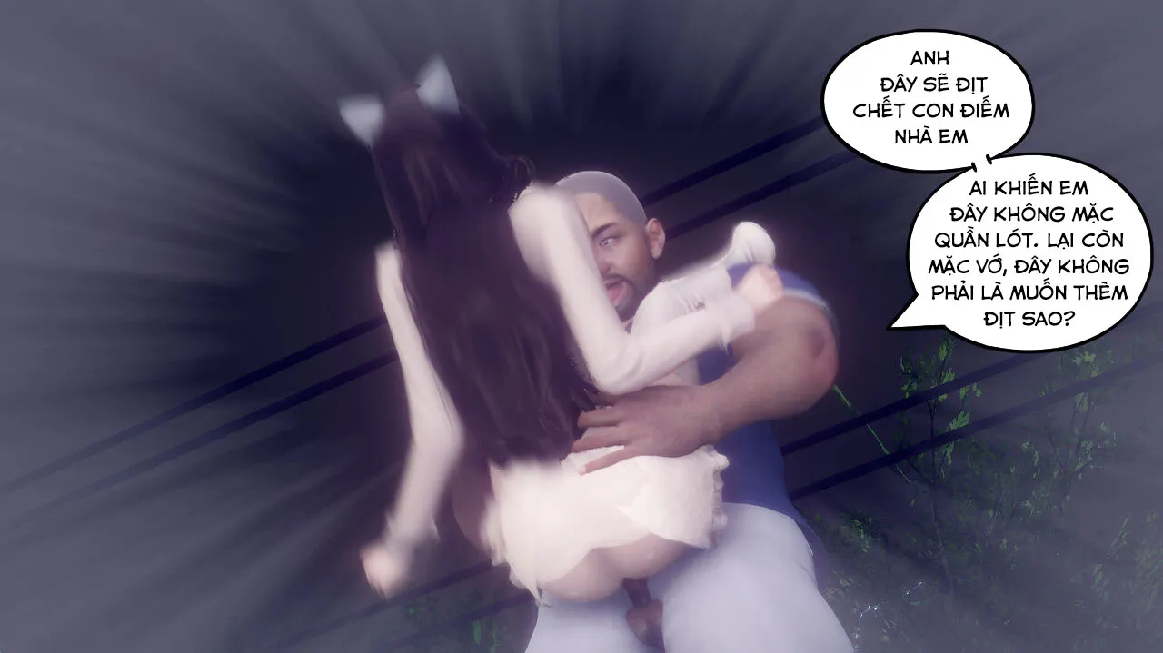 HentaiVN.net - Ảnh 44 - Tiểu Sử Trần Kiều An - Chap 21: Đánh không lại liền bị ĐỊT. Thỏa hiệp. Liếm Lồn.