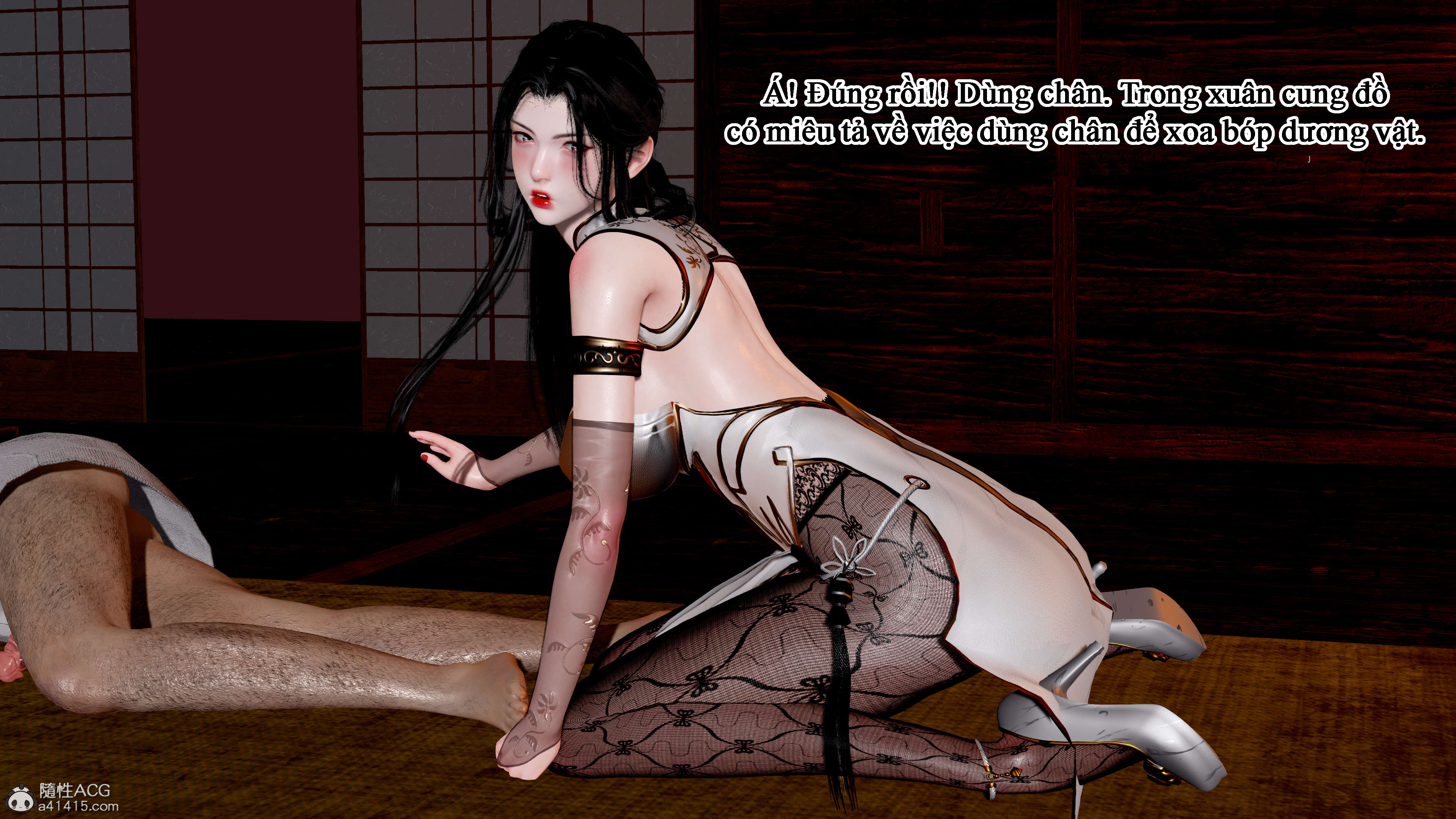 HentaiVN.net - Ảnh 25 - Mượn Vợ Chủ Nhân Để Hạ Hoả - Chương 7