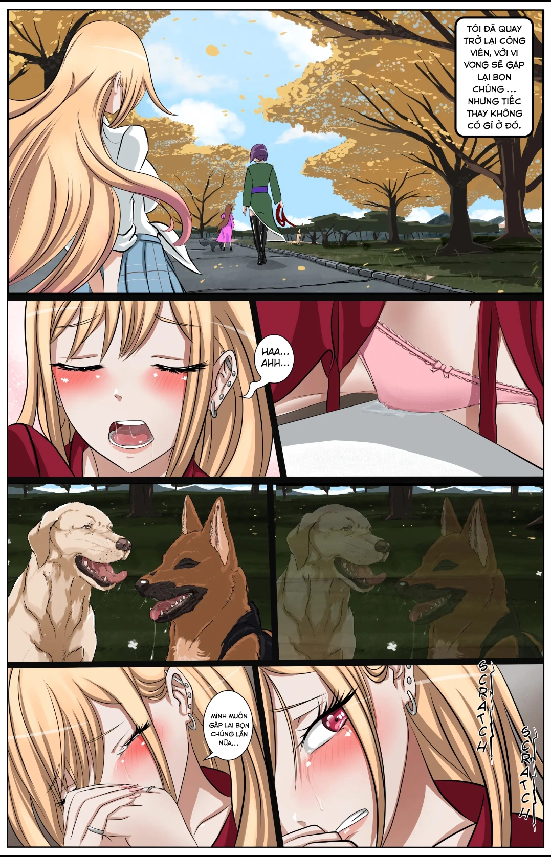 HentaiVN.net - Ảnh 25 - Marin Kitagawa & Two Doggos - One shot