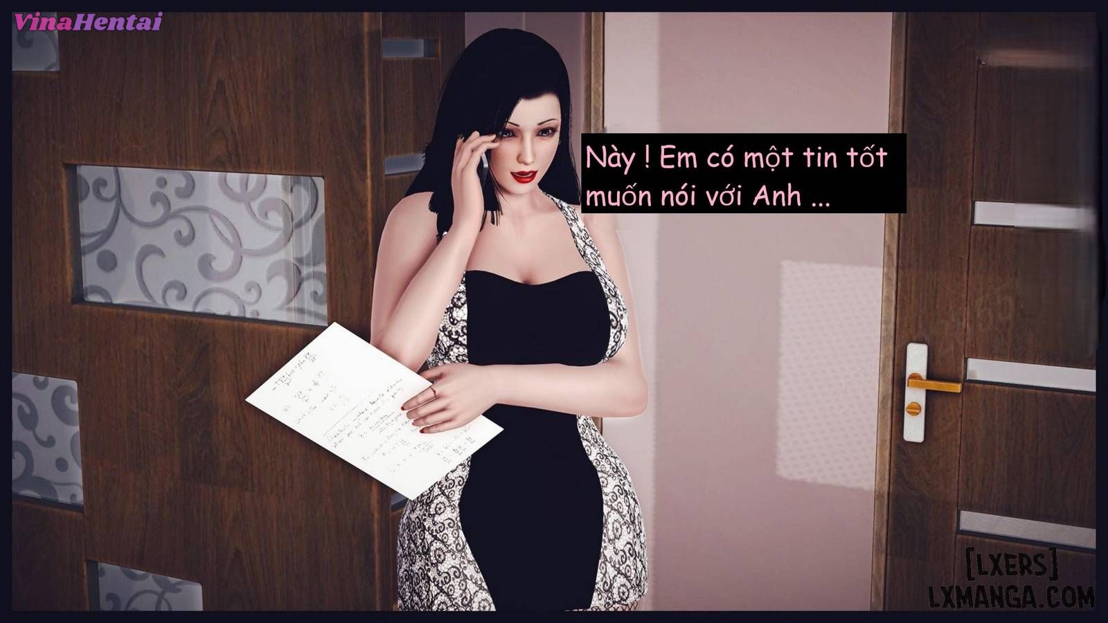 HentaiVN.net - Ảnh 24 - Đọc Sách Cùng Mẹ - Chap 3.1