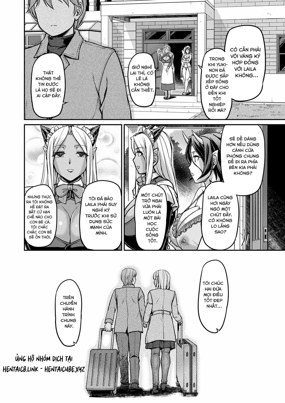 HentaiVN.net - Ảnh 24 - Cuộc sống hàng ngày tại Nữ quái trang viên - Ch. 9