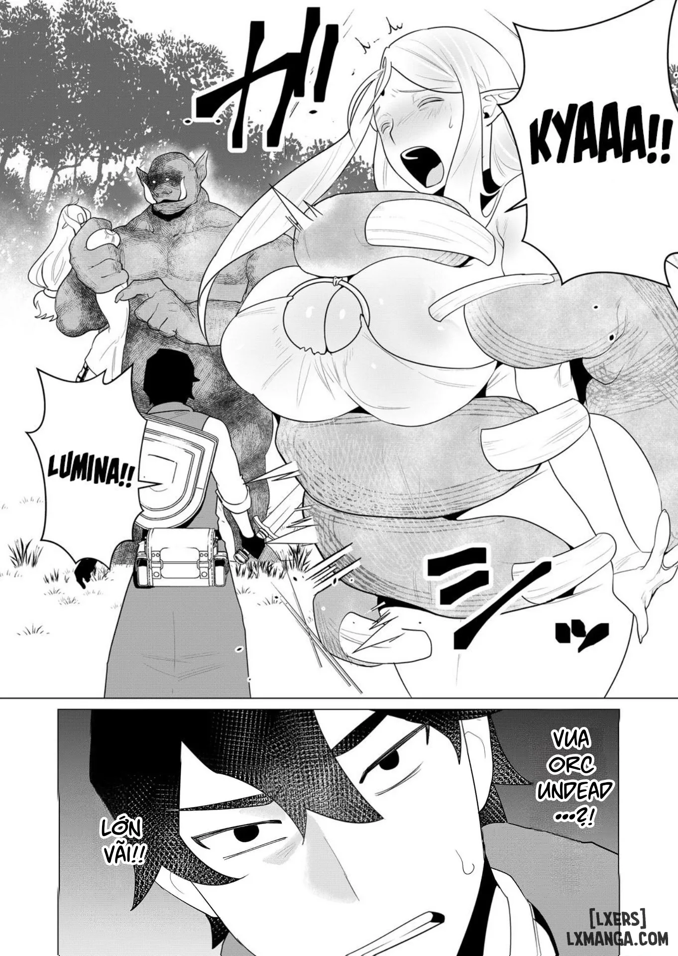 HentaiVN.net - Ảnh 24 - Vị Anh Hùng Muốn “Vợ Người Ta” Làm Phần Thưởng - Chap 1 : Dũng sĩ x Elf