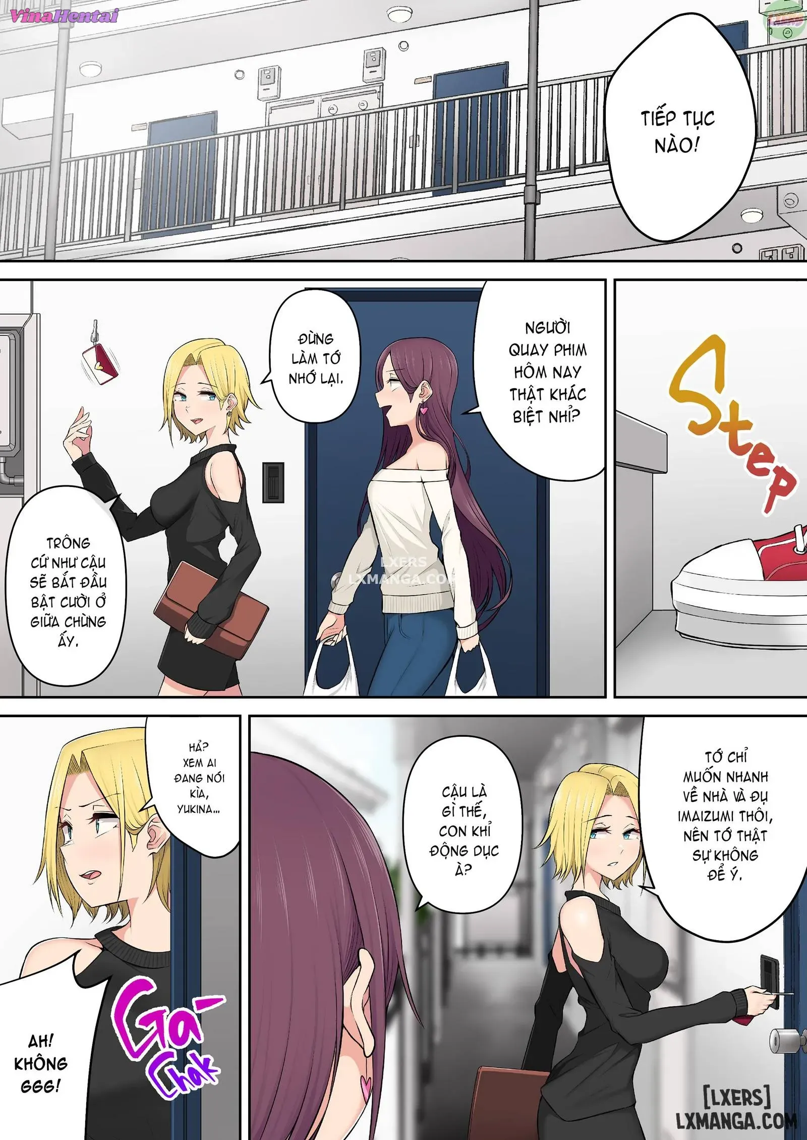HentaiVN.net - Ảnh 24 - Imaizumi đưa cả bầy Gyaru về nhà mình - Chapter 3