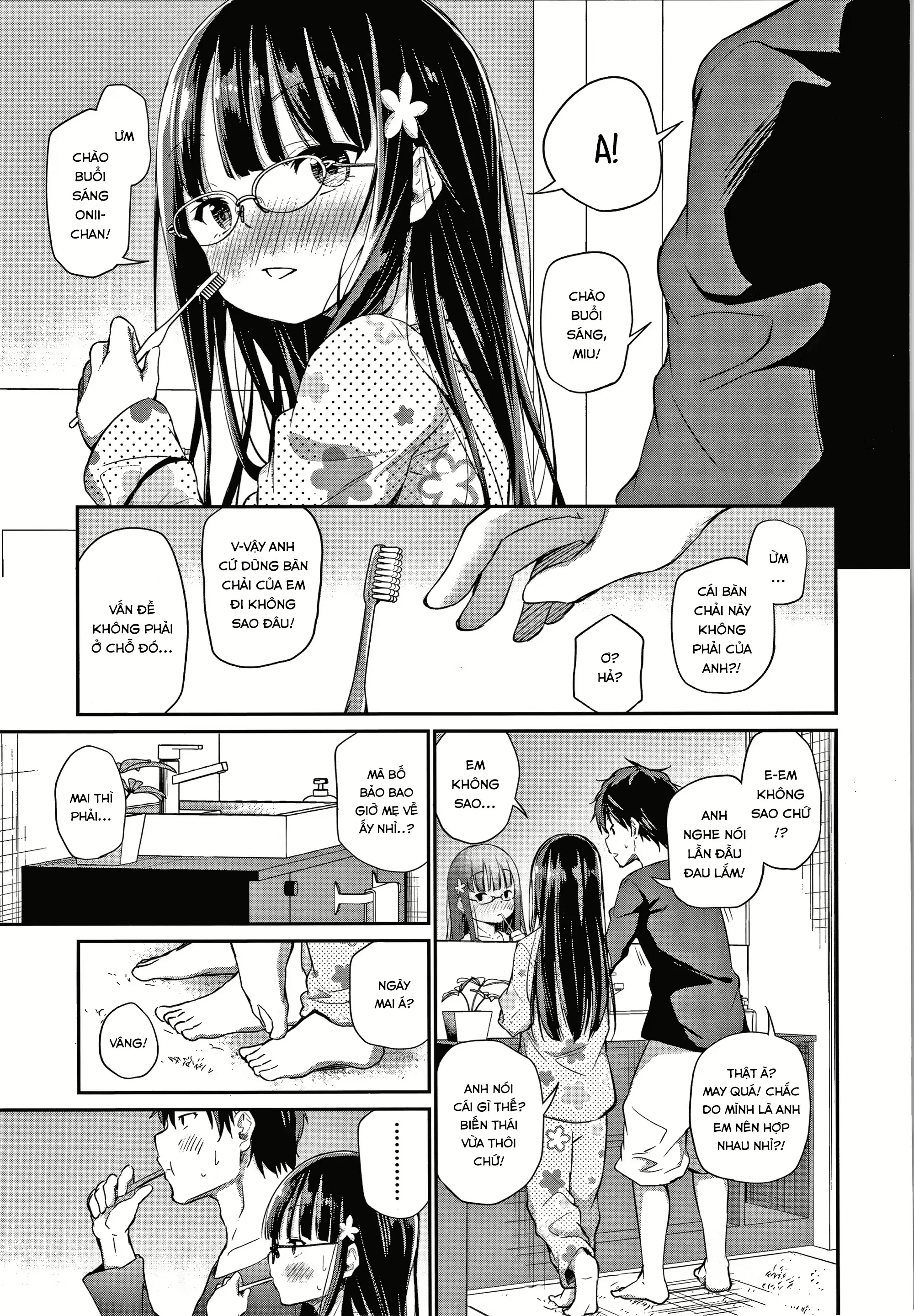 HentaiVN.net - Ảnh 24 - Cuộc sống thường ngày với cô em gái Tsundere - Chap 5: Khởi nguồn của cơm tró