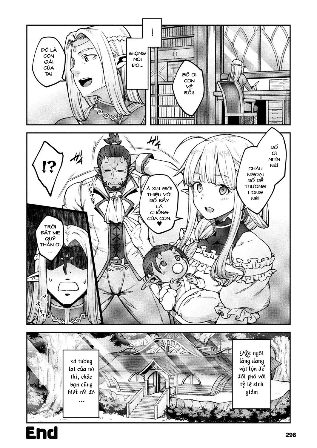 HentaiVN.net - Ảnh 22 - Himono Erufu, Kozukuri o Suru [干物エルフ、子作りをする。] - Oneshot