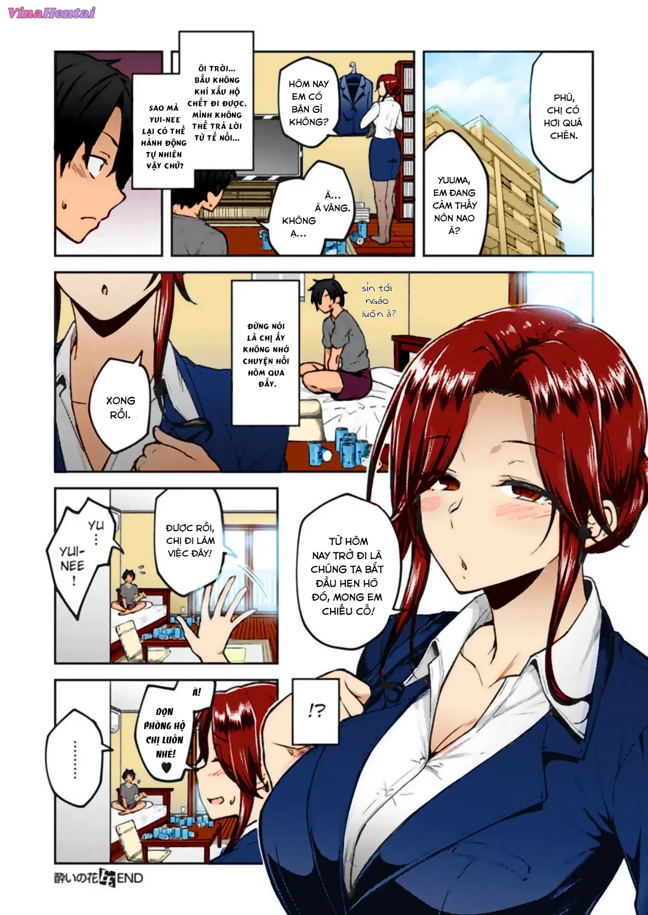 HentaiVN.net - Ảnh 24 - Yoi no Hana [Drunken Flower] - Oneshot - Full Color