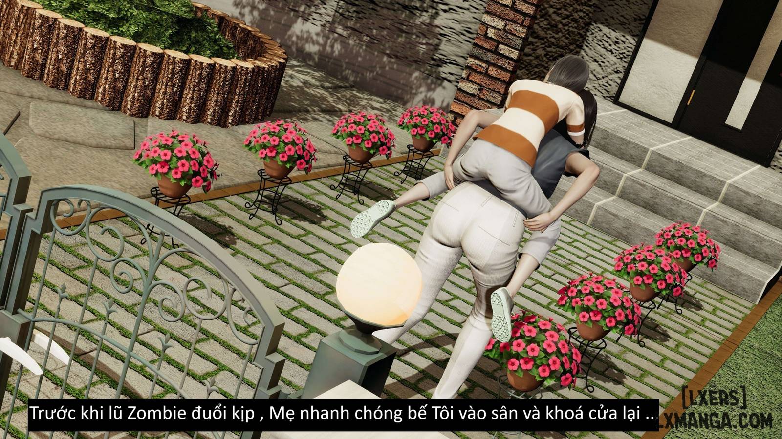 HentaiVN.net - Ảnh 24 - MẸ VÀ CON TRONG NGÀY TẬN THẾ - Chương 1.1