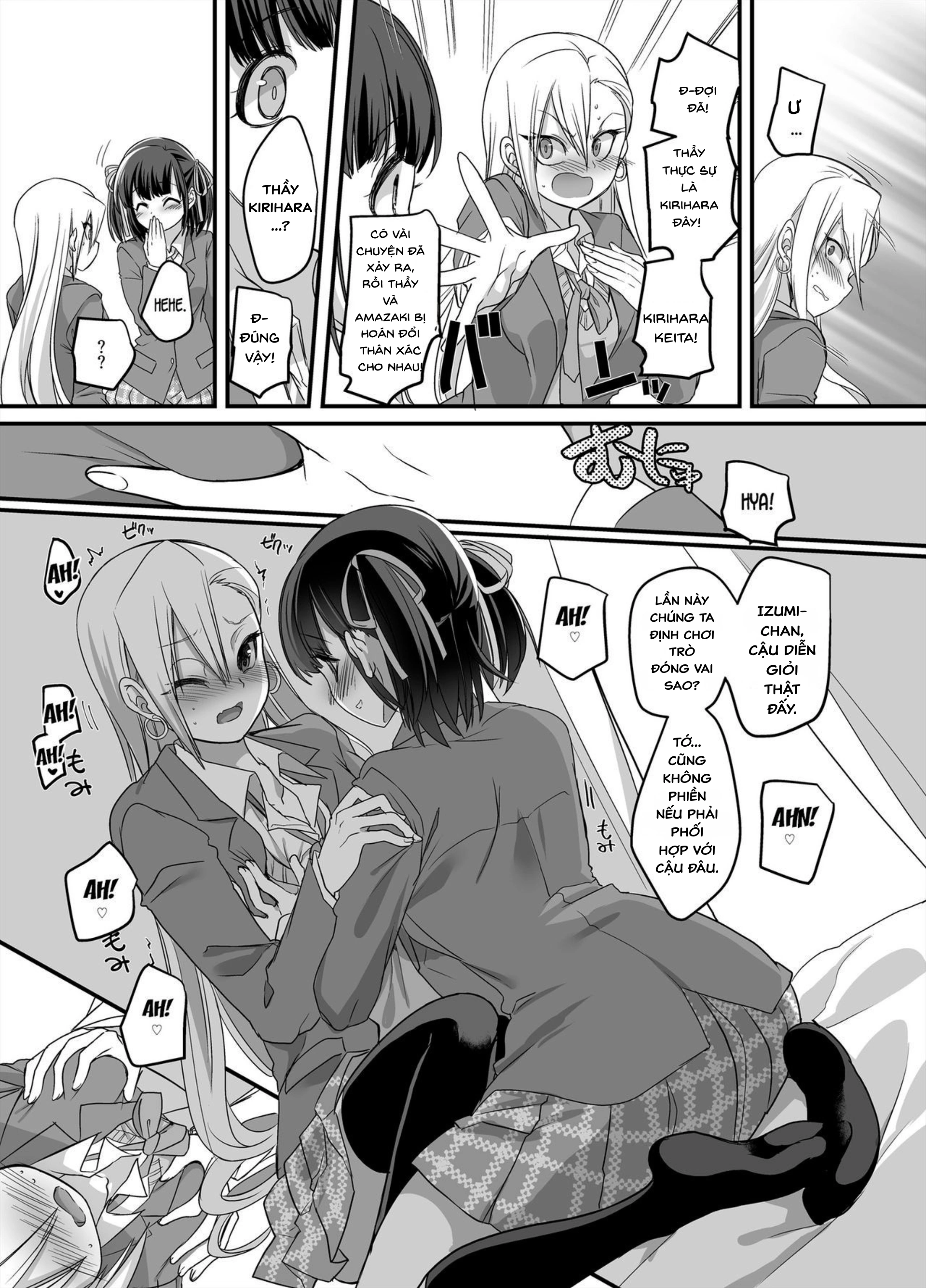 HentaiVN.net - Ảnh 24 - Thiếu Nữ Phép Thuật★ Hoán Đổi！ - Oneshot