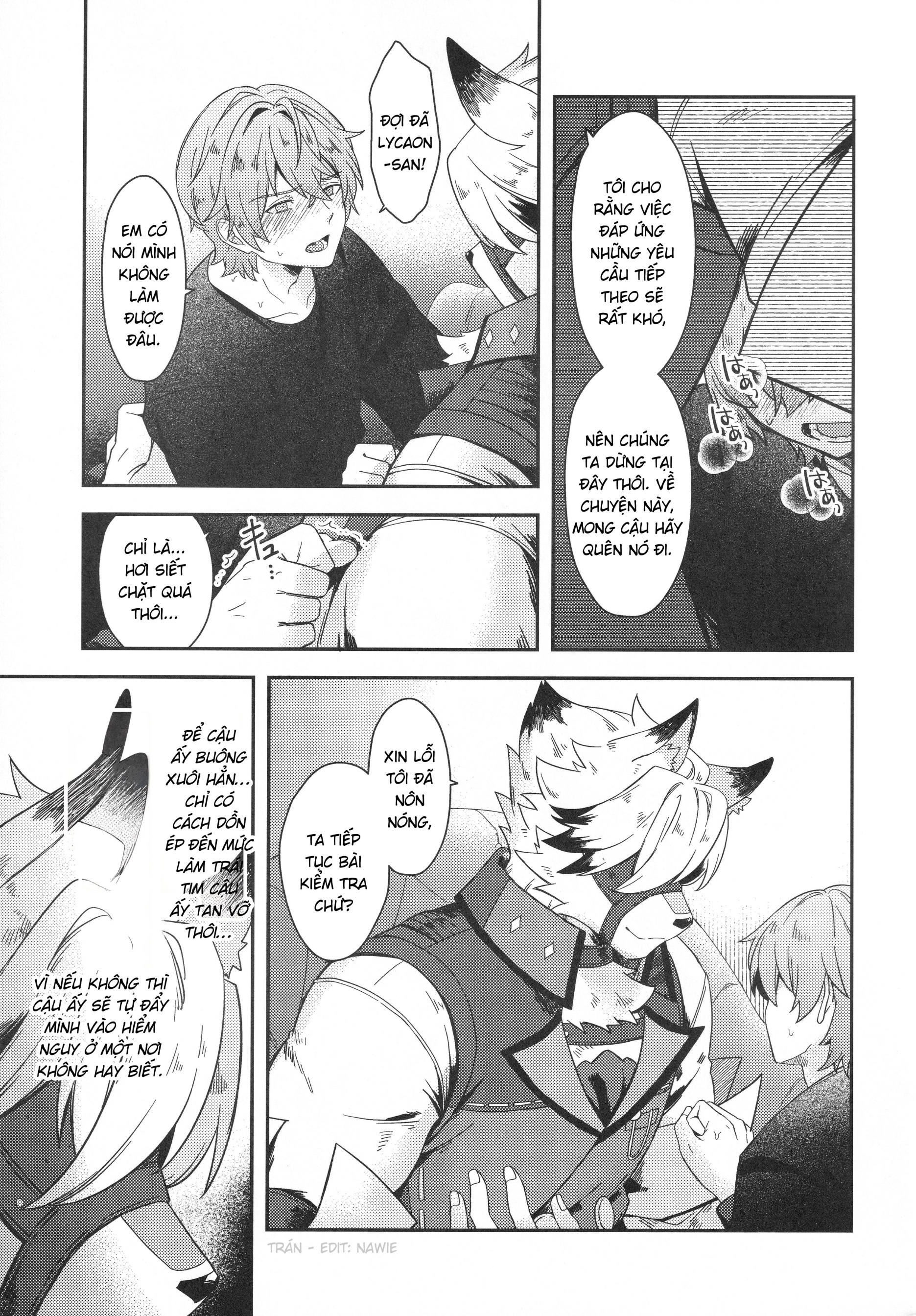 HentaiVN.net - Ảnh 24 - Oshiete Kudasai Lycaon-san - oneshot tạch