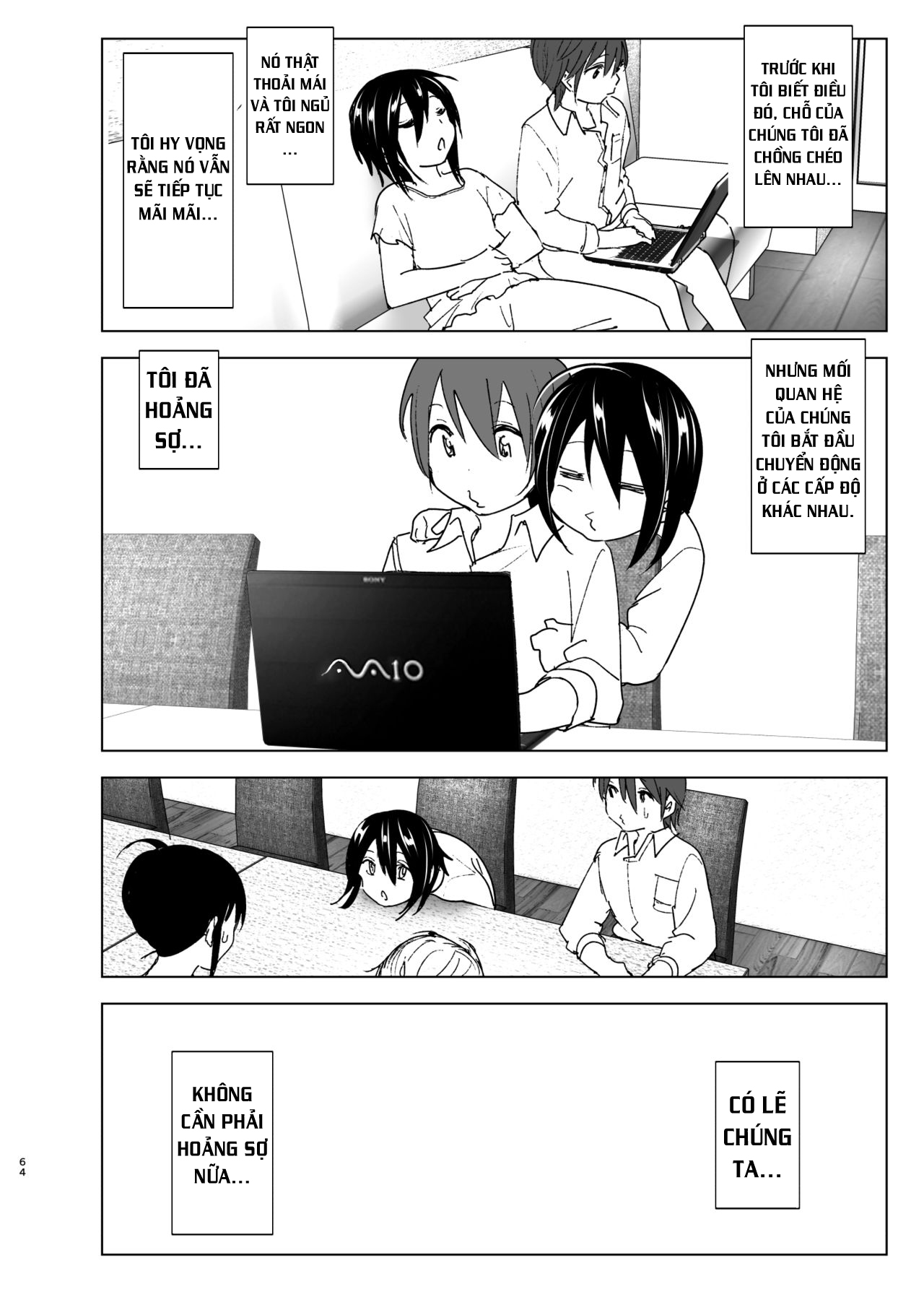 HentaiVN.net - Ảnh 25 - Em muốn ở lại với chị [Itsushika Ibasho ga Kasanatte] - Phần Cuối