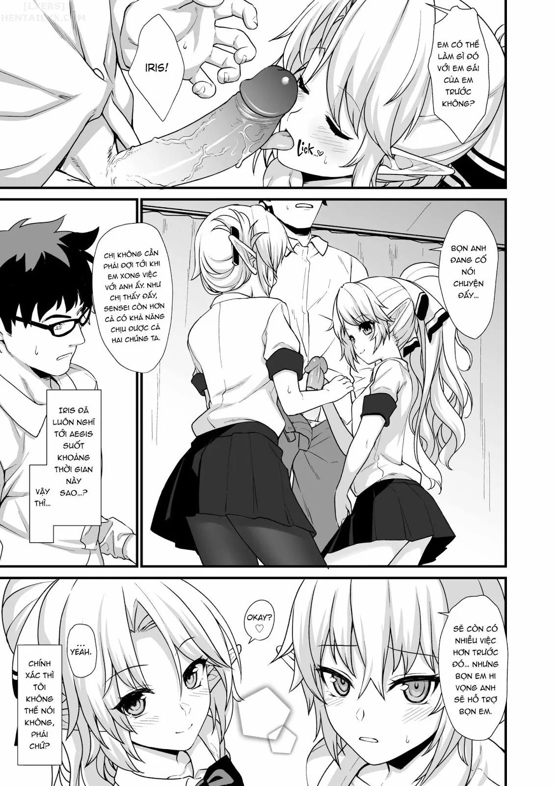 HentaiVN.net - Ảnh 24 - Assisted Mating [Enjou Kouhai] - Chap 2