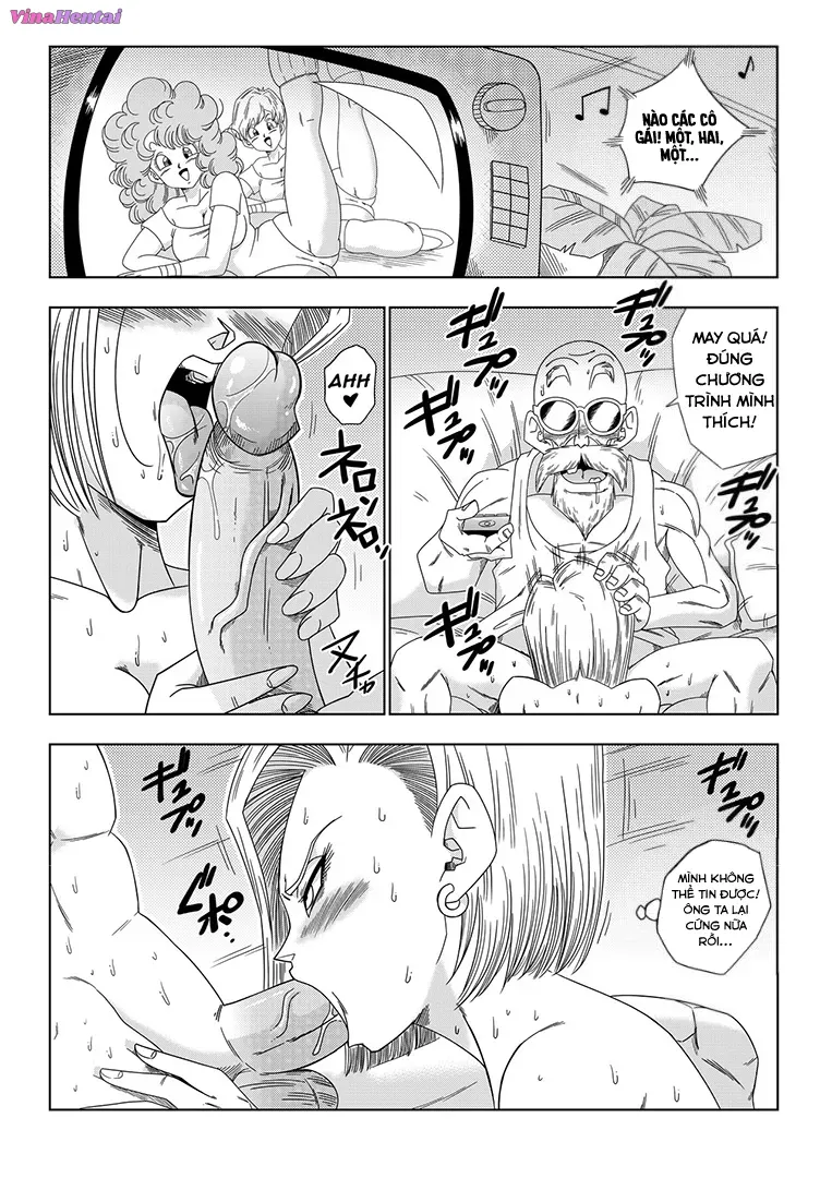 HentaiVN.net - Ảnh 24 - Android 18 sa đọa [Màu + Không che] [Android n18 VS Kamesennin (Dragon Ball)] - Oneshot [Không che]