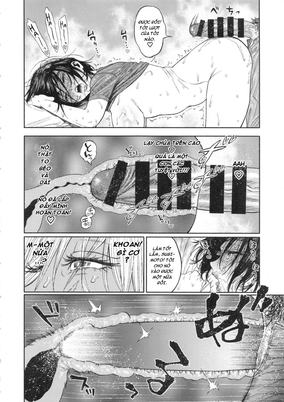 HentaiVN.net - Ảnh 24 - Phận Làm Con Gái!!! (Kiếp Gái Khổ Lắm, Sướng Gì Đâu Up Level) [Sugimoto-san to Rakko Nabe Shiyou; Let's Have Some Sea Otter Meat With Sugimoto-san] - Oneshot