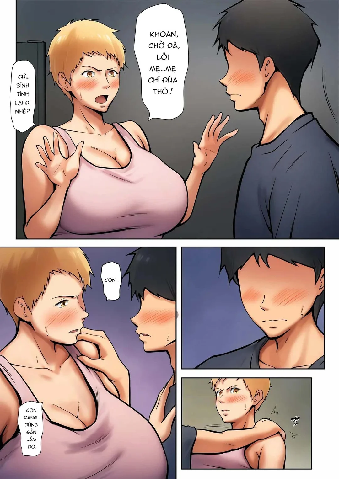 HentaiVN.net - Ảnh 24 - Mẹ kế và con chồng sống chung - Ch.1