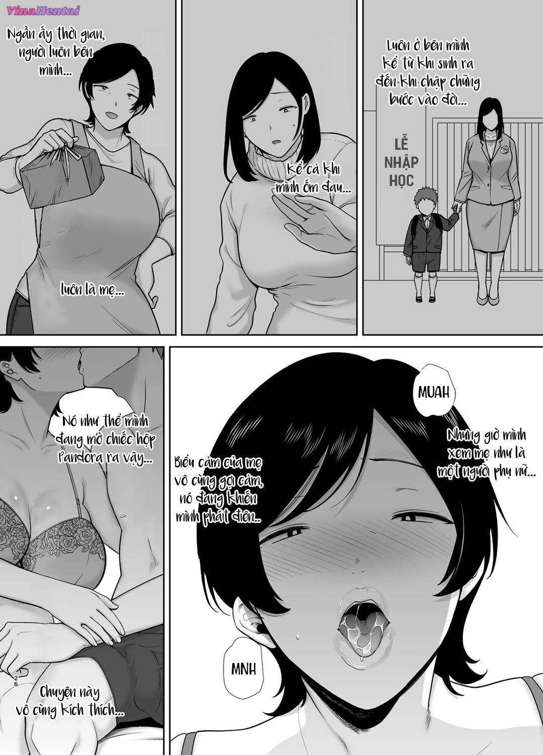 HentaiVN.net - Ảnh 25 - Mẹ cũng là phụ nữ - Chap 1