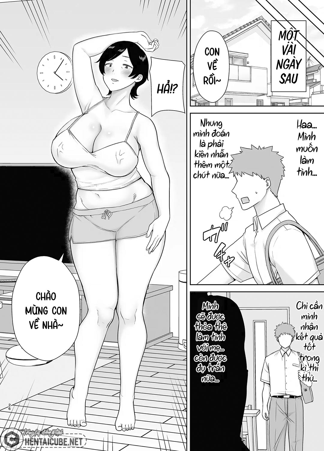 HentaiVN.net - Ảnh 25 - Mẹ cũng là phụ nữ - Chap 2