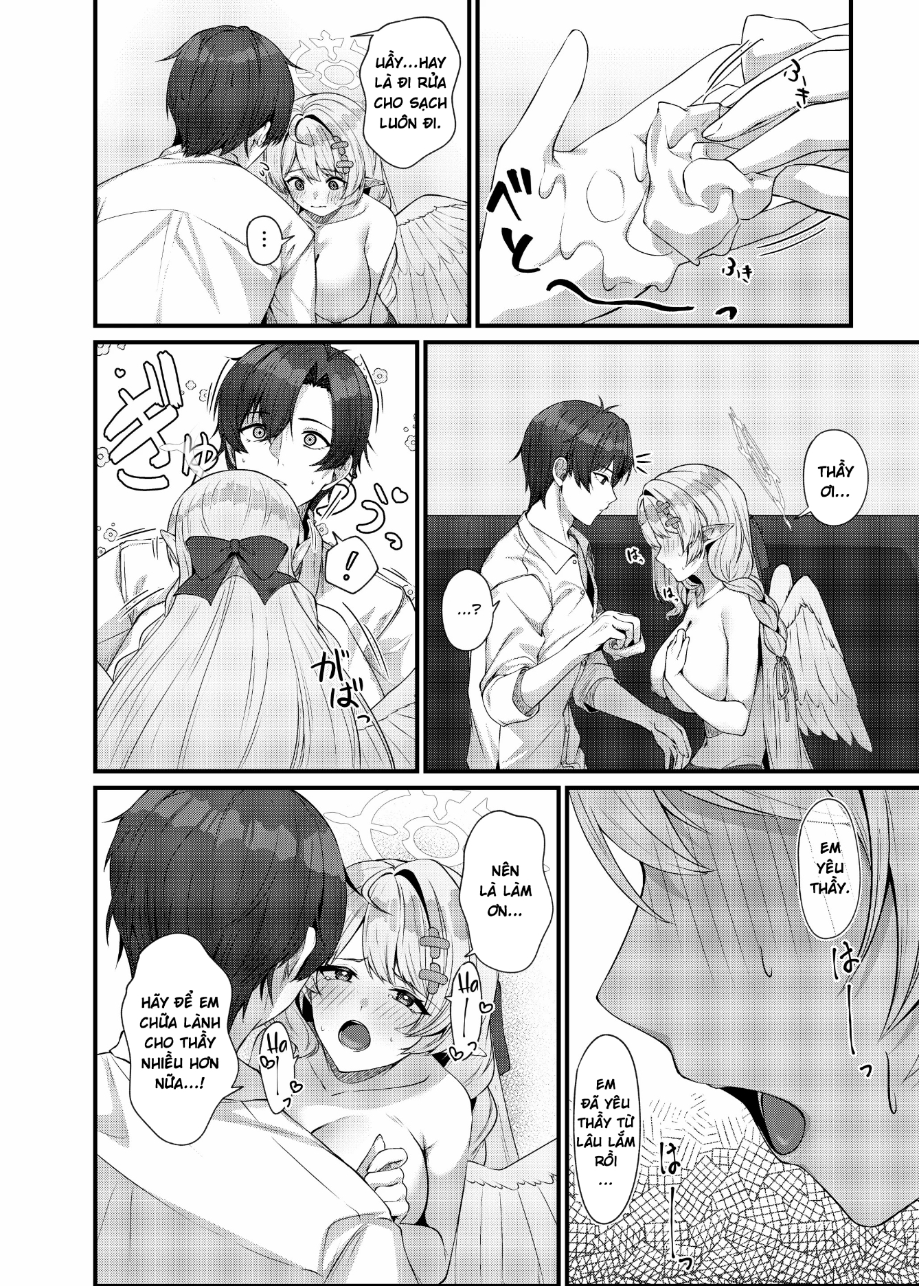 HentaiVN.net - Ảnh 25 - Sensei ni Kyuugo no Te o! | A Helping Hand for Sensei! - Chap 1