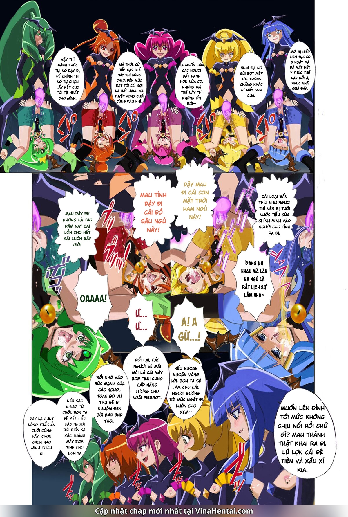 HentaiVN.net - Ảnh 24 - [Ero Tantei Jimusho] Evil Smile PreC*re! Bad End Full Color - Chap 2