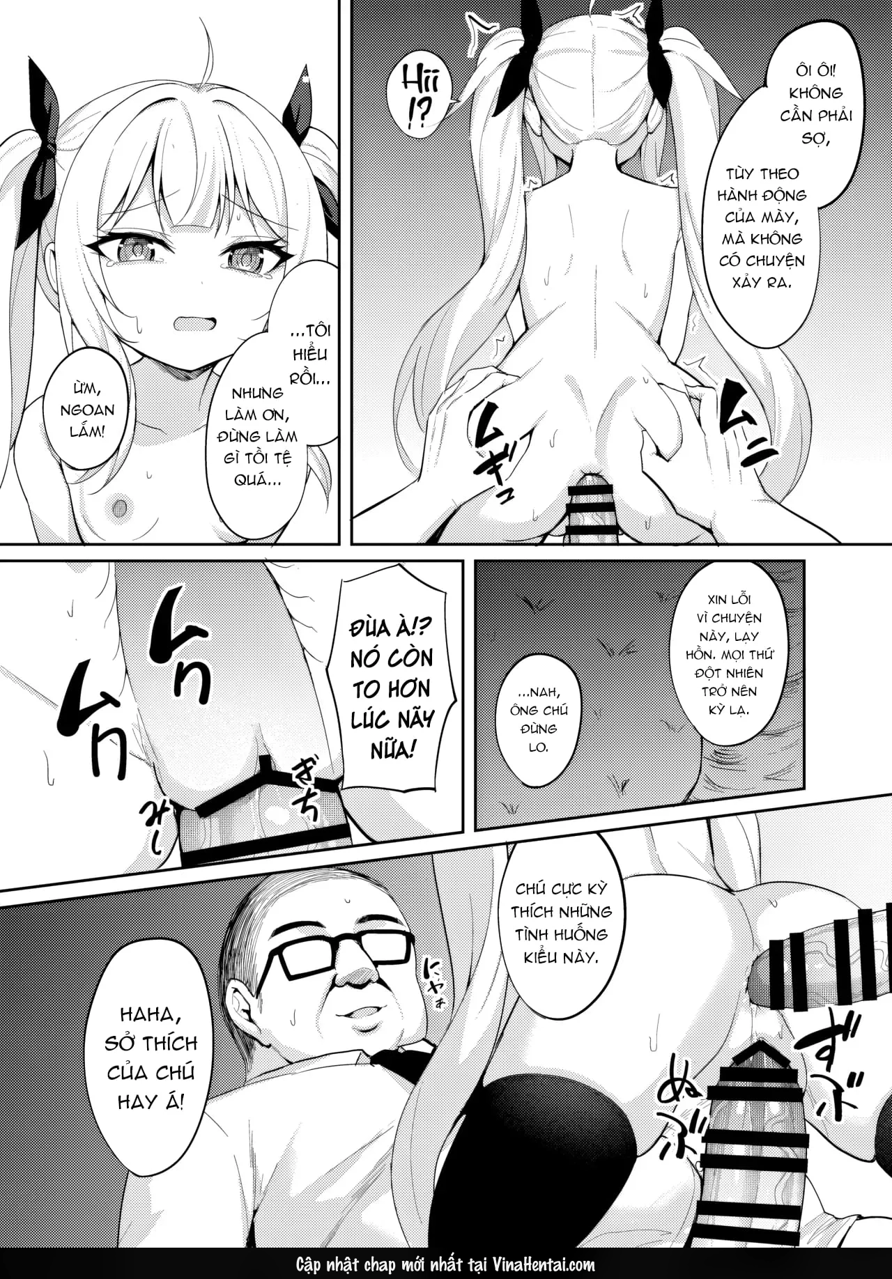HentaiVN.net - Ảnh 23 - Ông chú dạy cháu gái bố láo bằng cách thôi miên - Chap 2: Giai đoạn bồn thịt công cộng