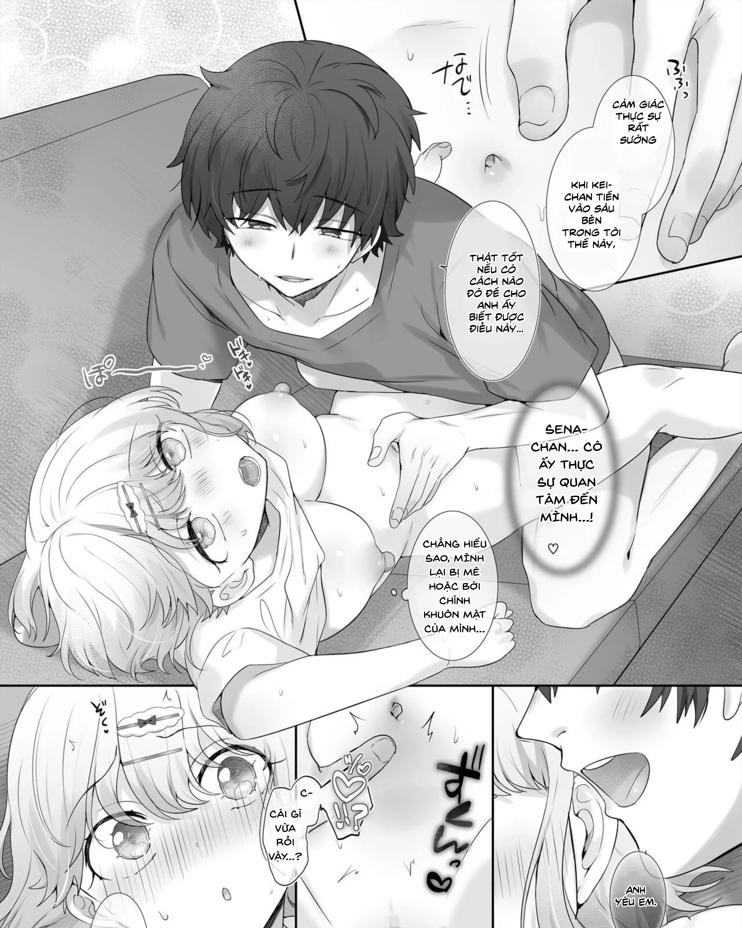 HentaiVN.net - Ảnh 50 - Những chỗ khiến cô ấy cảm thấy sung sướng - oneshot