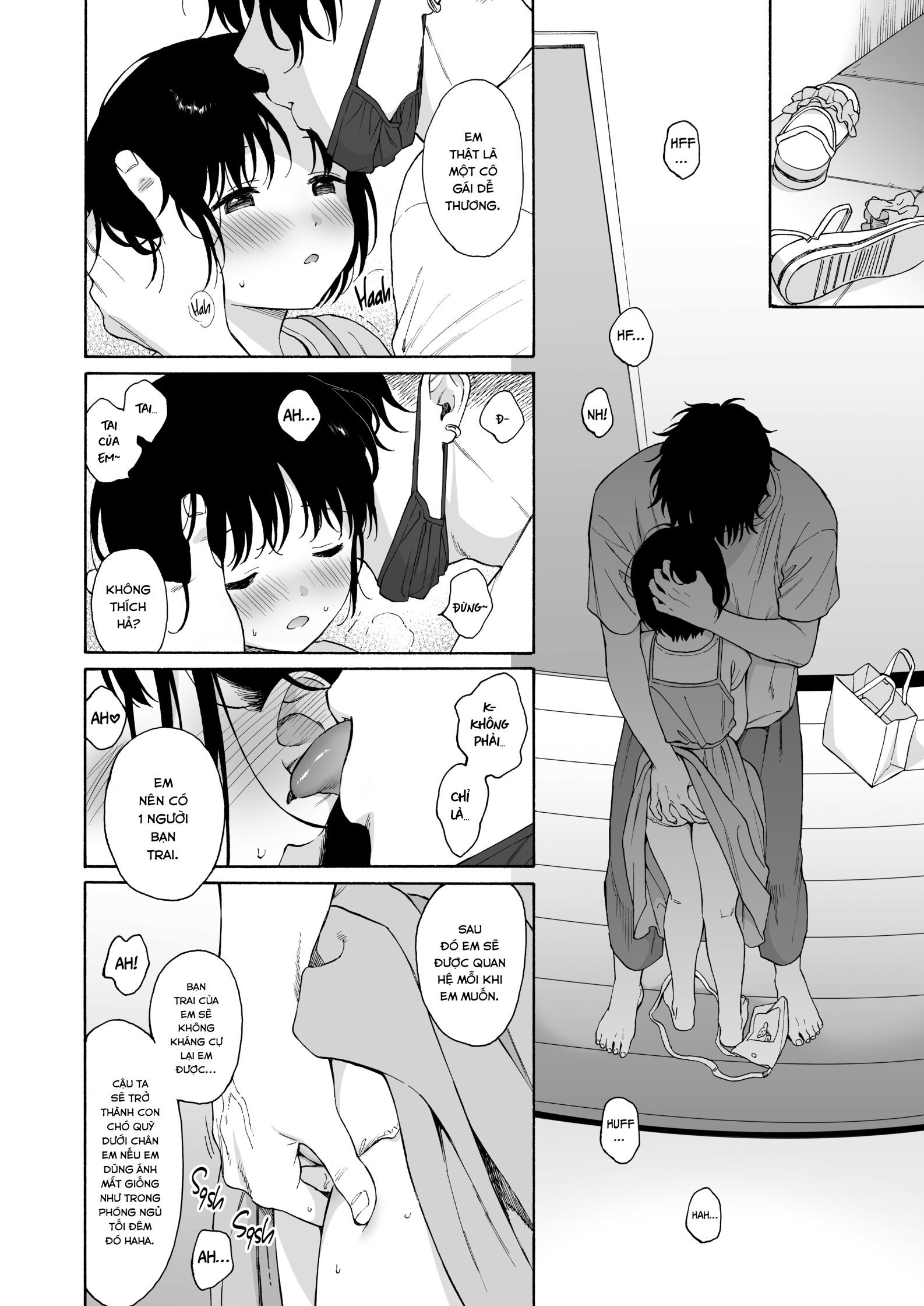 HentaiVN.net - Ảnh 25 - Yuzuru và con quỷ được triệu hồi - Phần 2 : Midday Demon