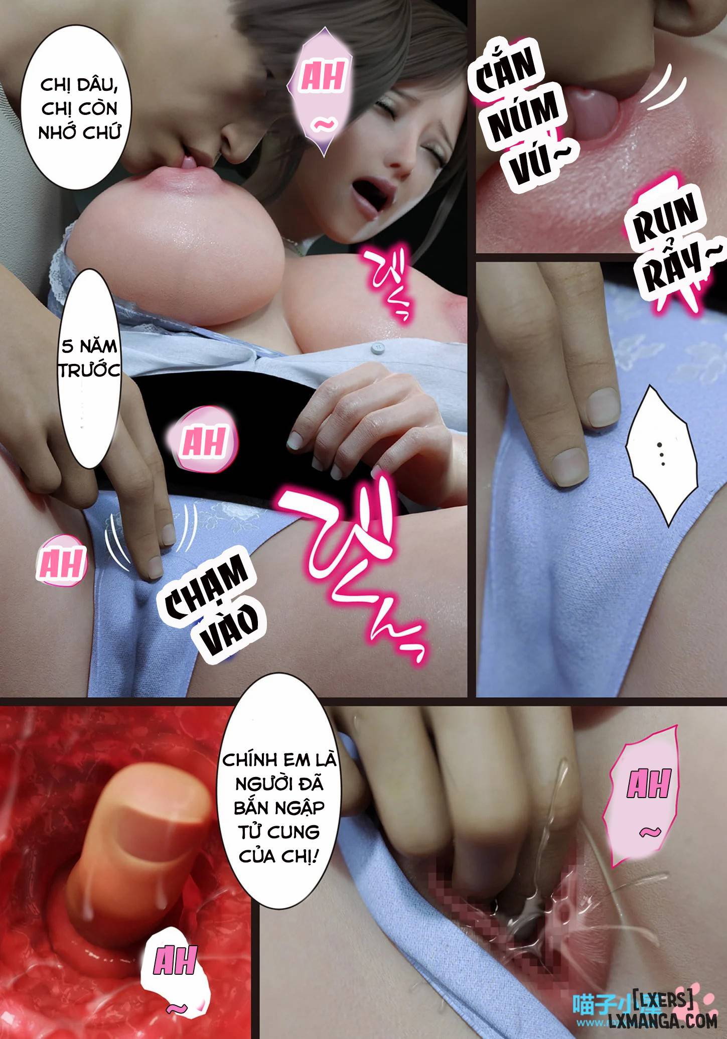 HentaiVN.net - Ảnh 24 - Loạn luân cùng chị dâu - Chương 4