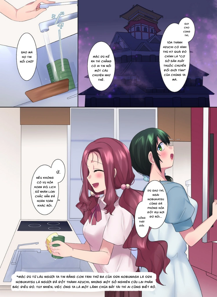 HentaiVN.net - Ảnh 25 - Sự biến đổi của Honnoji ~Nobunaga bị biến thành một cô gái - Oneshot