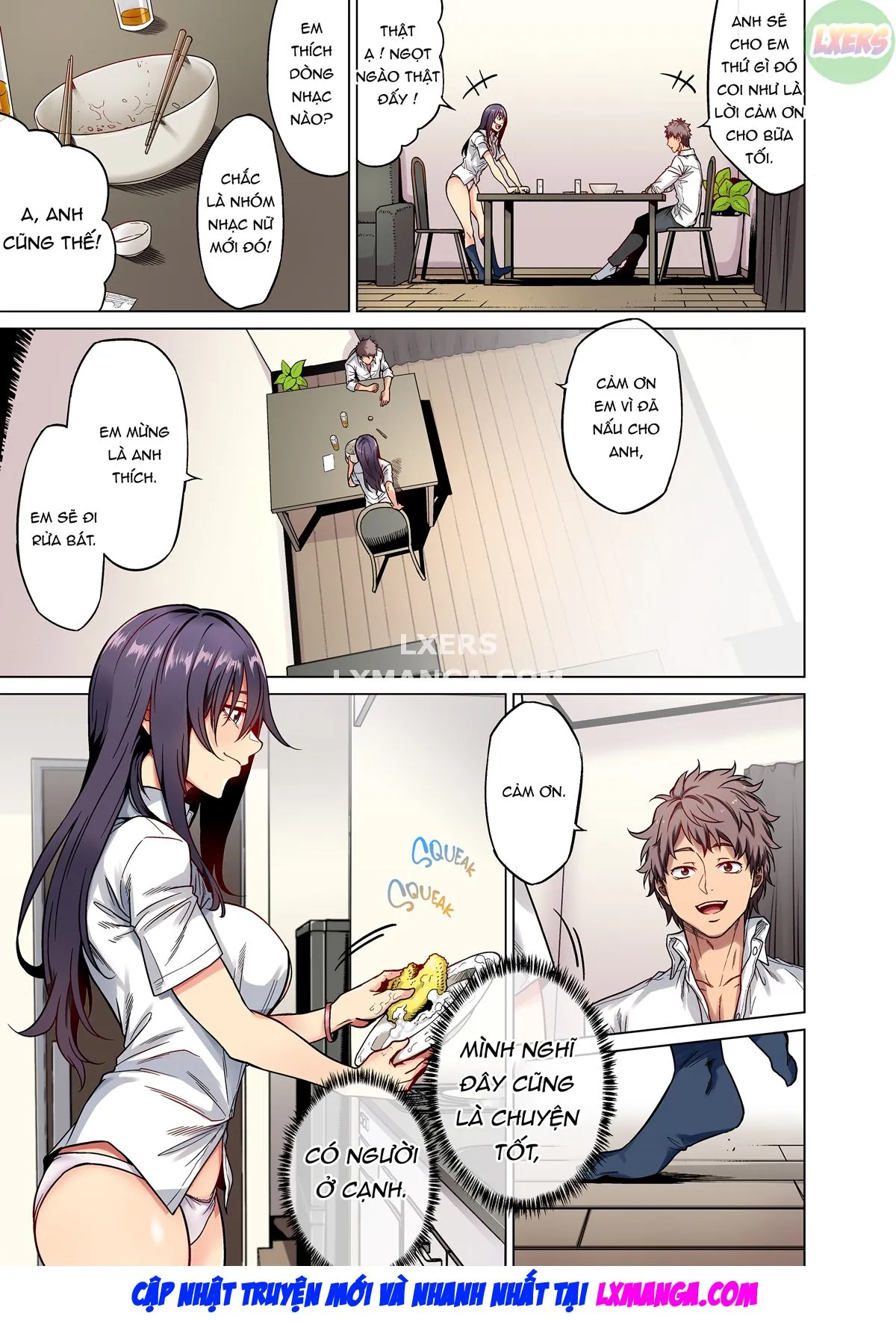 HentaiVN.net - Ảnh 25 - Iede Musume to no Ichaicha Nama Nakadashi Dousei Seikatsu [I Brought Home a Runaway (and She Lets Me Make a Mess Inside Her)] - Oneshot