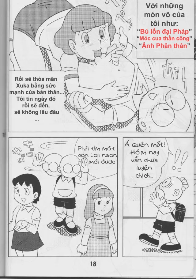 HentaiVN.net - Ảnh 19 - Thánh Nôbita Hentai - Tập 9 - Chaien Xuất Hiện