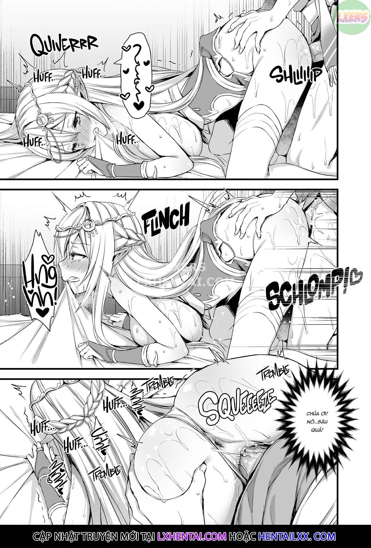 HentaiVN.net - Ảnh 25 - Để mắt đến nàng Elf nóng bỏng ở thế giới khác - Chap 1